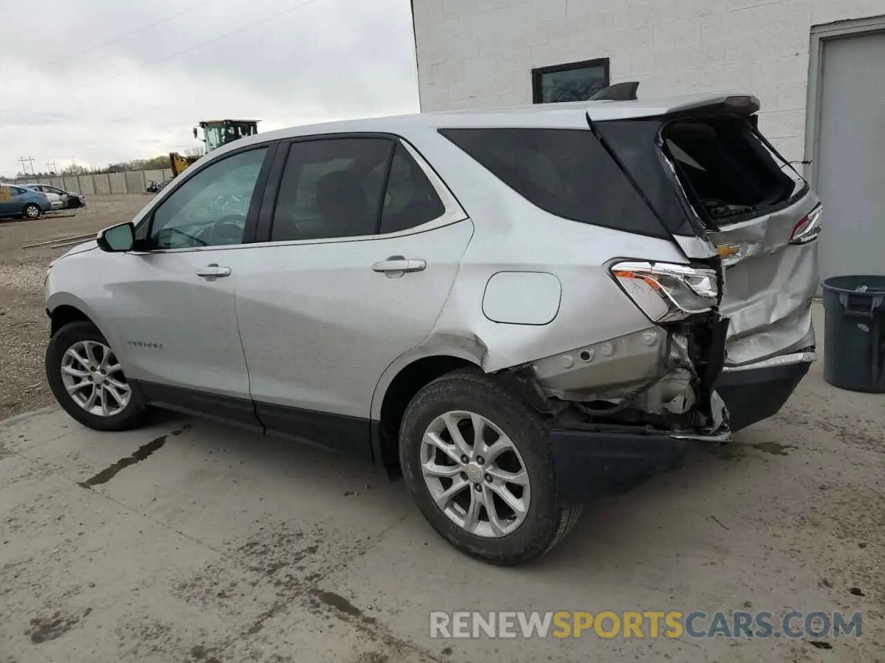 2 fotografías del automóvil dañado 3GNAXKEV8LS524405 CHEVROLET EQUINOX 2020