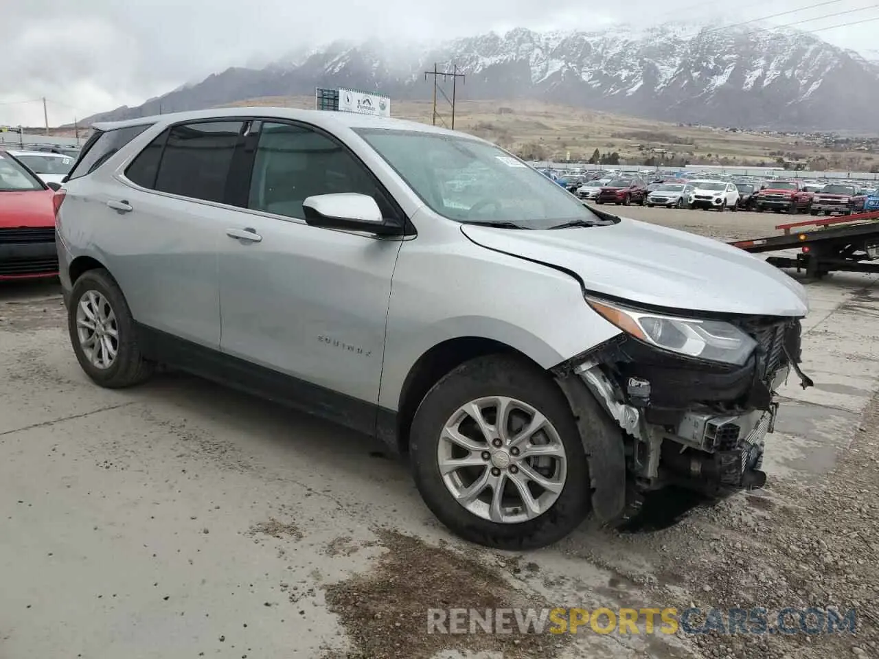4 fotografías del automóvil dañado 3GNAXKEV8LS524405 CHEVROLET EQUINOX 2020