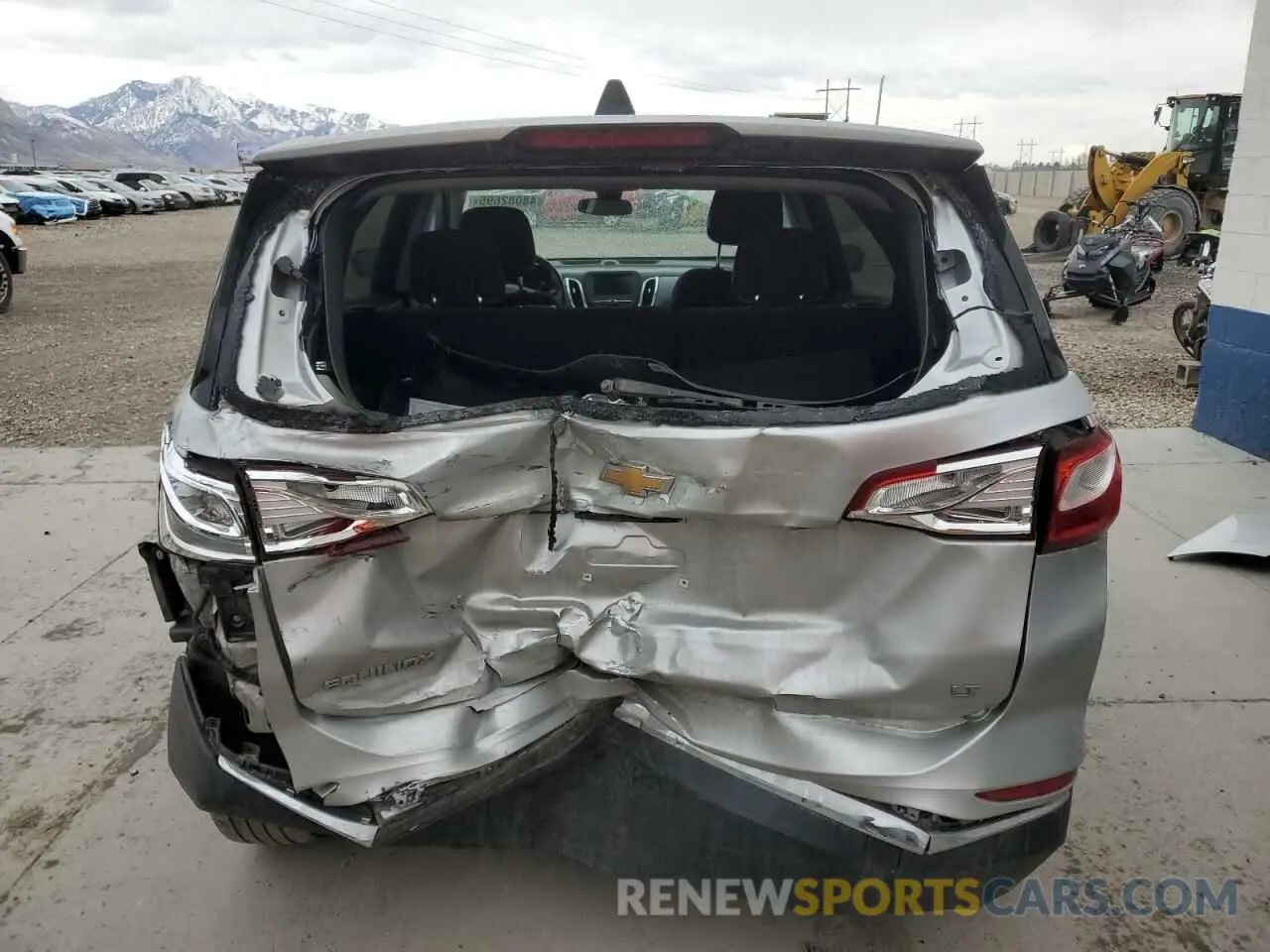 6 fotografías del automóvil dañado 3GNAXKEV8LS524405 CHEVROLET EQUINOX 2020