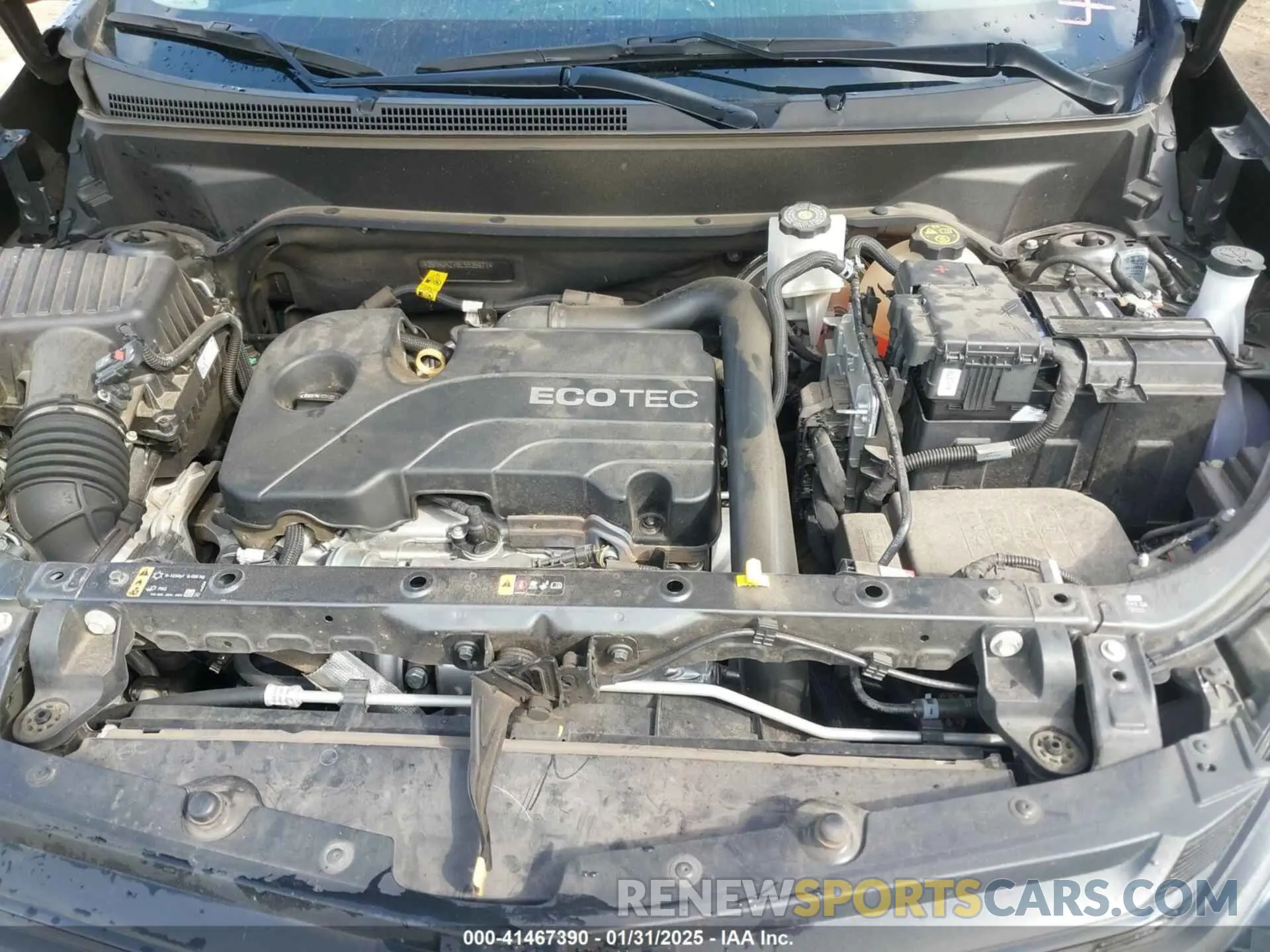 10 fotografías del automóvil dañado 3GNAXKEV8LS535971 CHEVROLET EQUINOX 2020