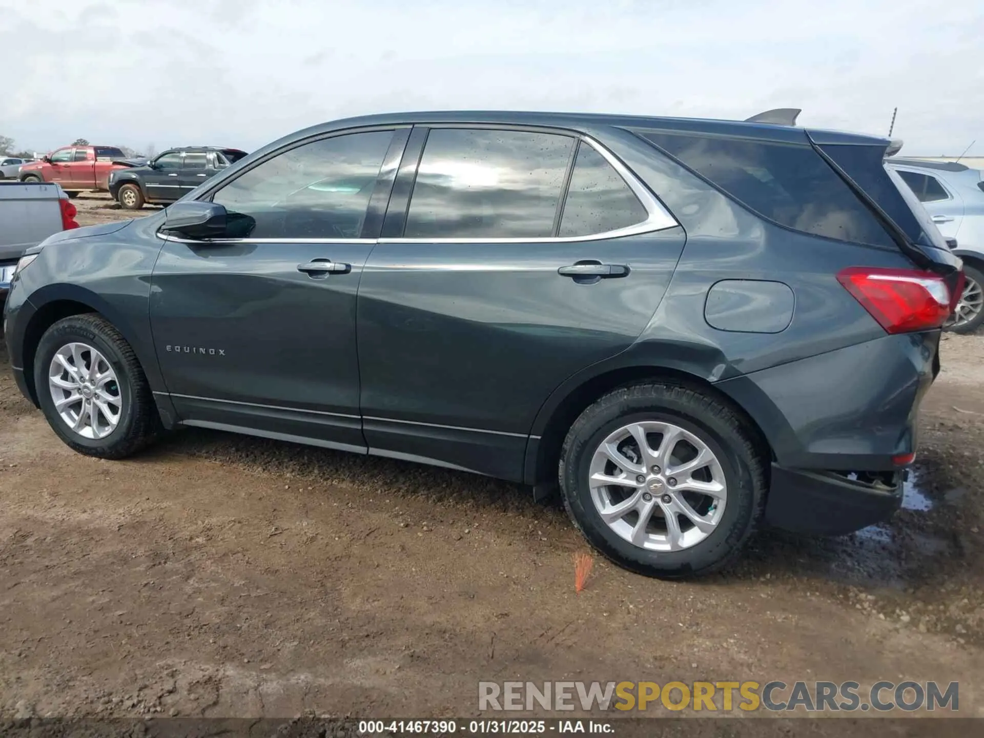14 fotografías del automóvil dañado 3GNAXKEV8LS535971 CHEVROLET EQUINOX 2020