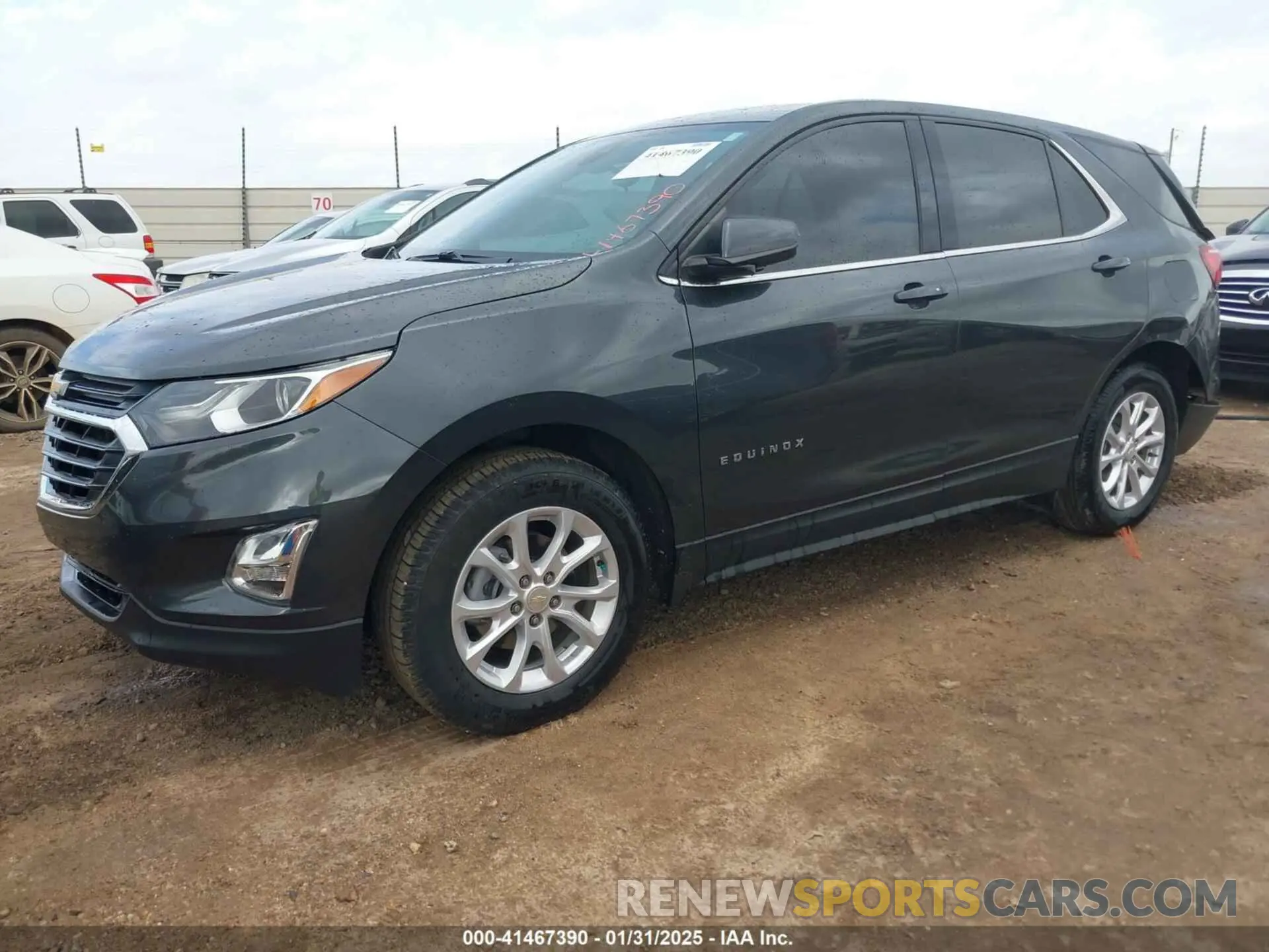 2 fotografías del automóvil dañado 3GNAXKEV8LS535971 CHEVROLET EQUINOX 2020