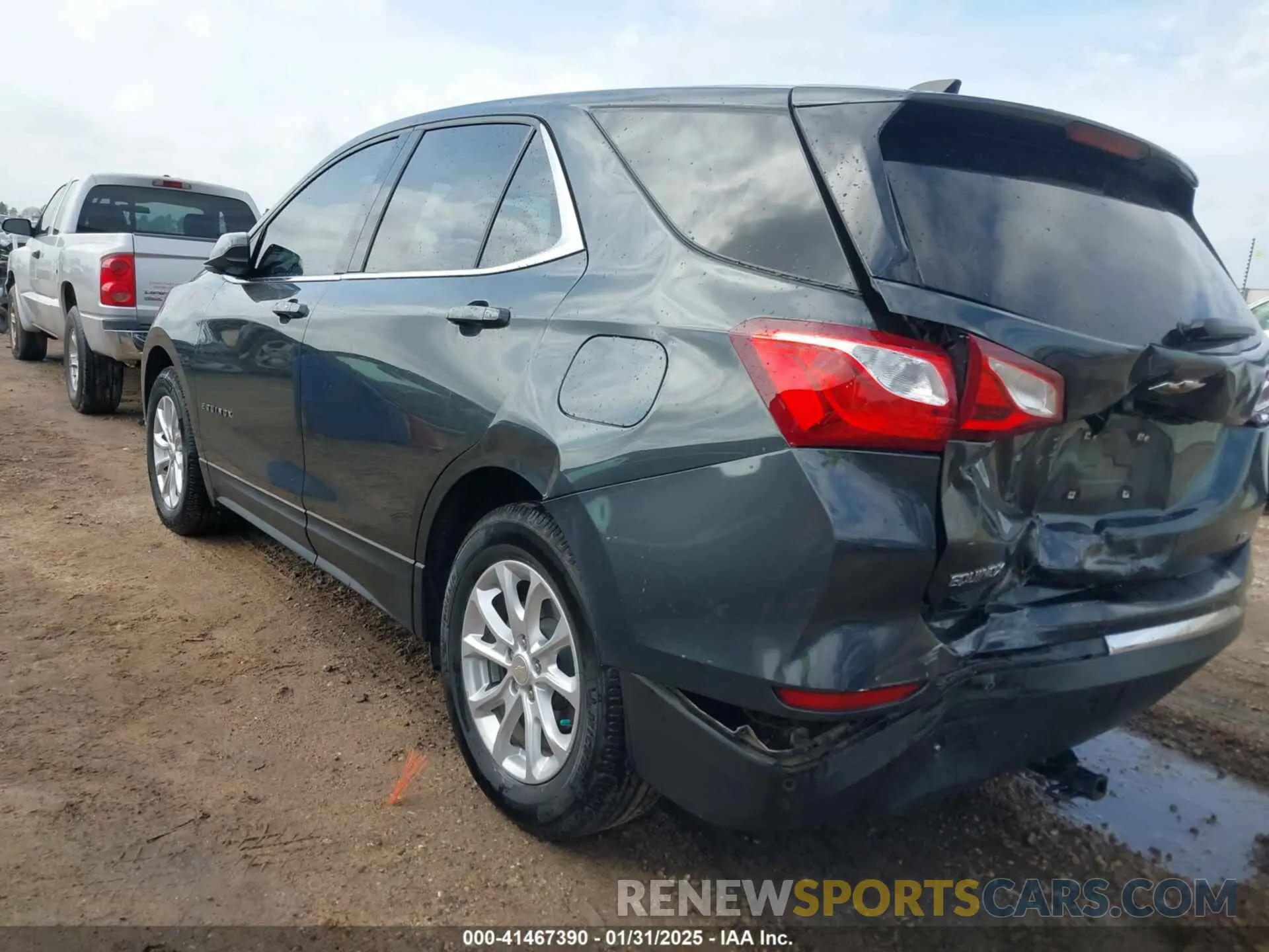 3 fotografías del automóvil dañado 3GNAXKEV8LS535971 CHEVROLET EQUINOX 2020