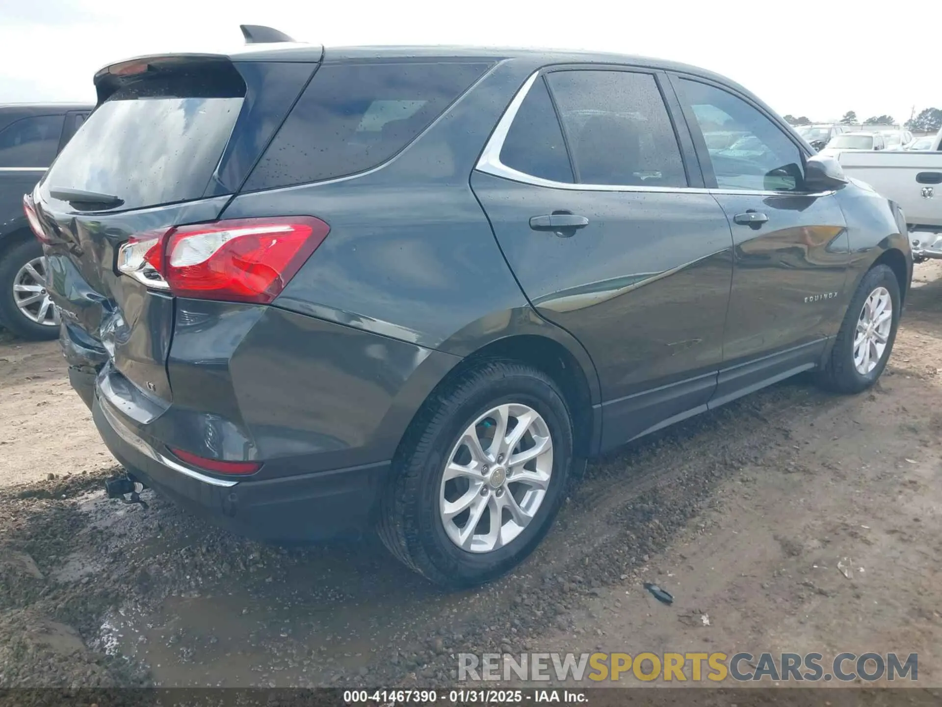 4 fotografías del automóvil dañado 3GNAXKEV8LS535971 CHEVROLET EQUINOX 2020
