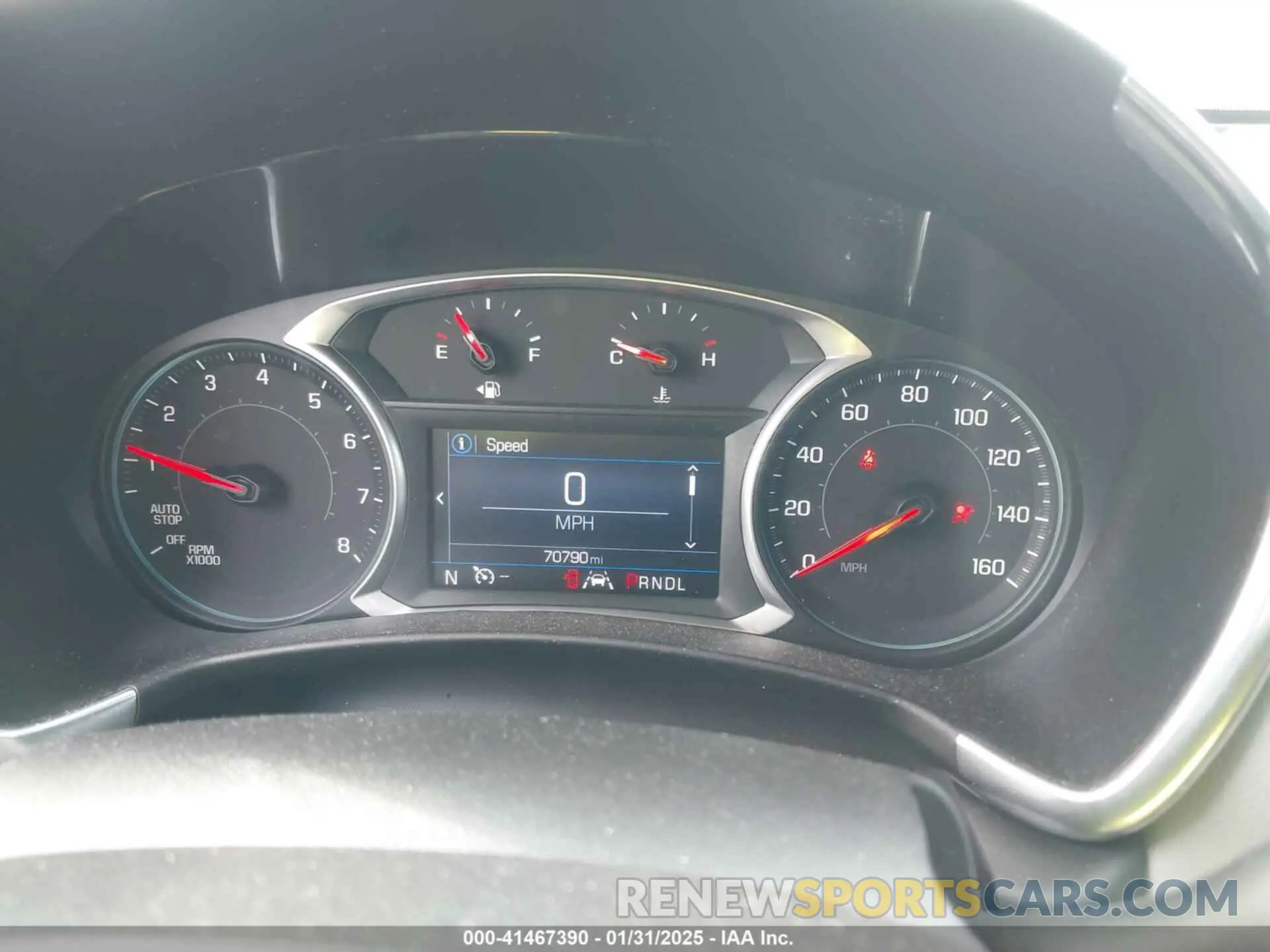 7 fotografías del automóvil dañado 3GNAXKEV8LS535971 CHEVROLET EQUINOX 2020