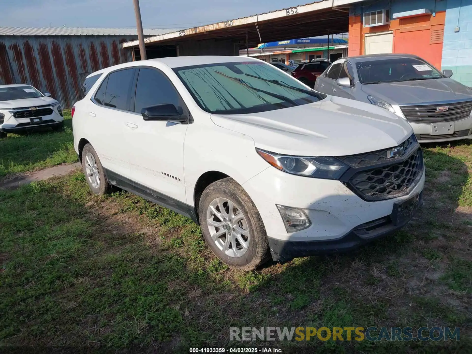 1 fotografías del automóvil dañado 3GNAXKEV8LS587990 CHEVROLET EQUINOX 2020