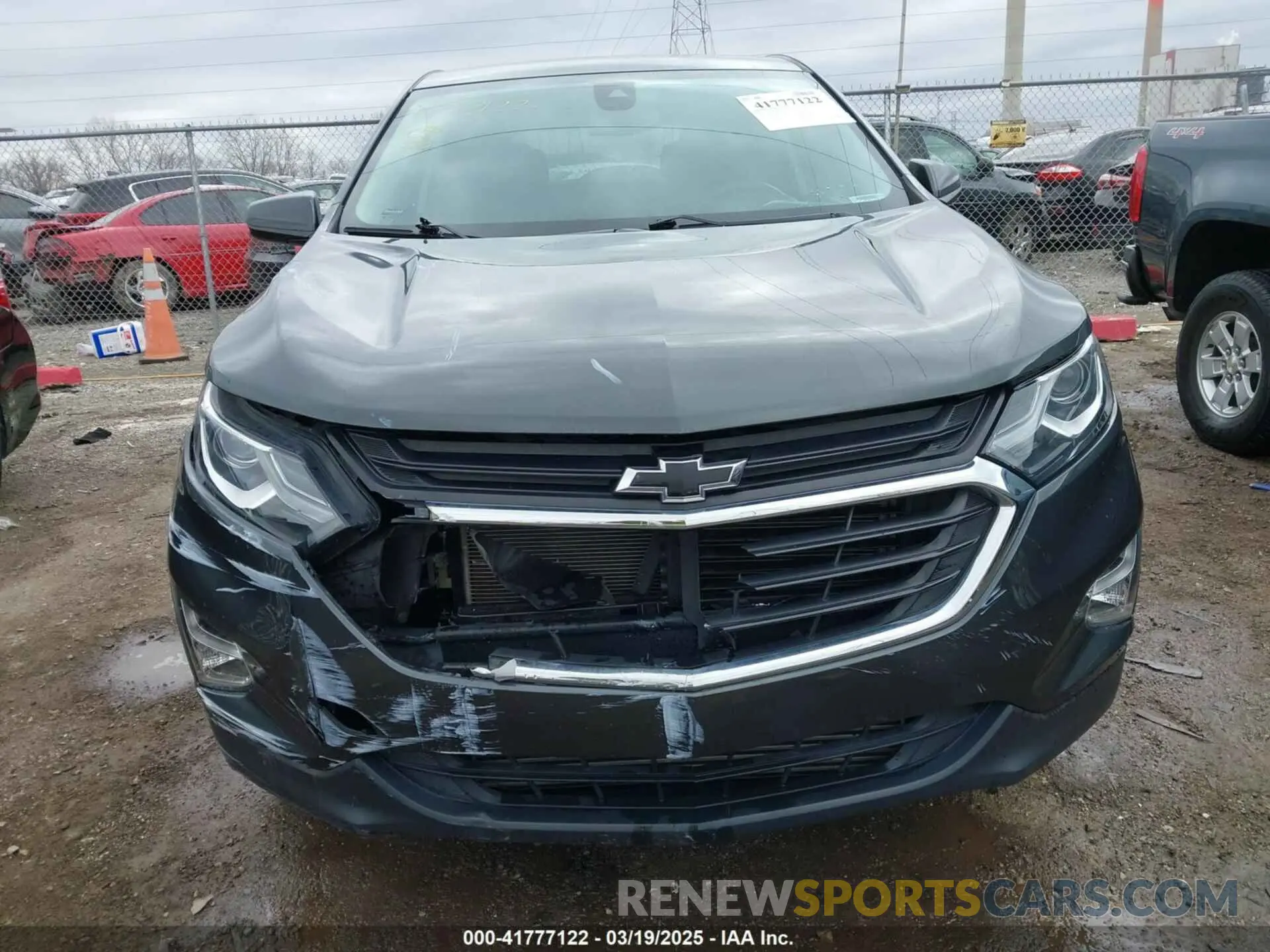 12 fotografías del automóvil dañado 3GNAXKEV8LS602469 CHEVROLET EQUINOX 2020