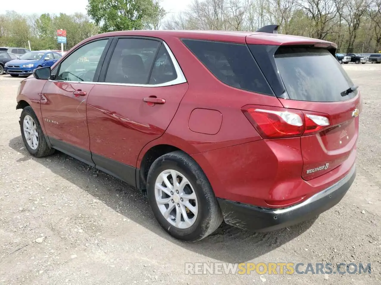 3 fotografías del automóvil dañado 3GNAXKEV8LS614265 CHEVROLET EQUINOX 2020