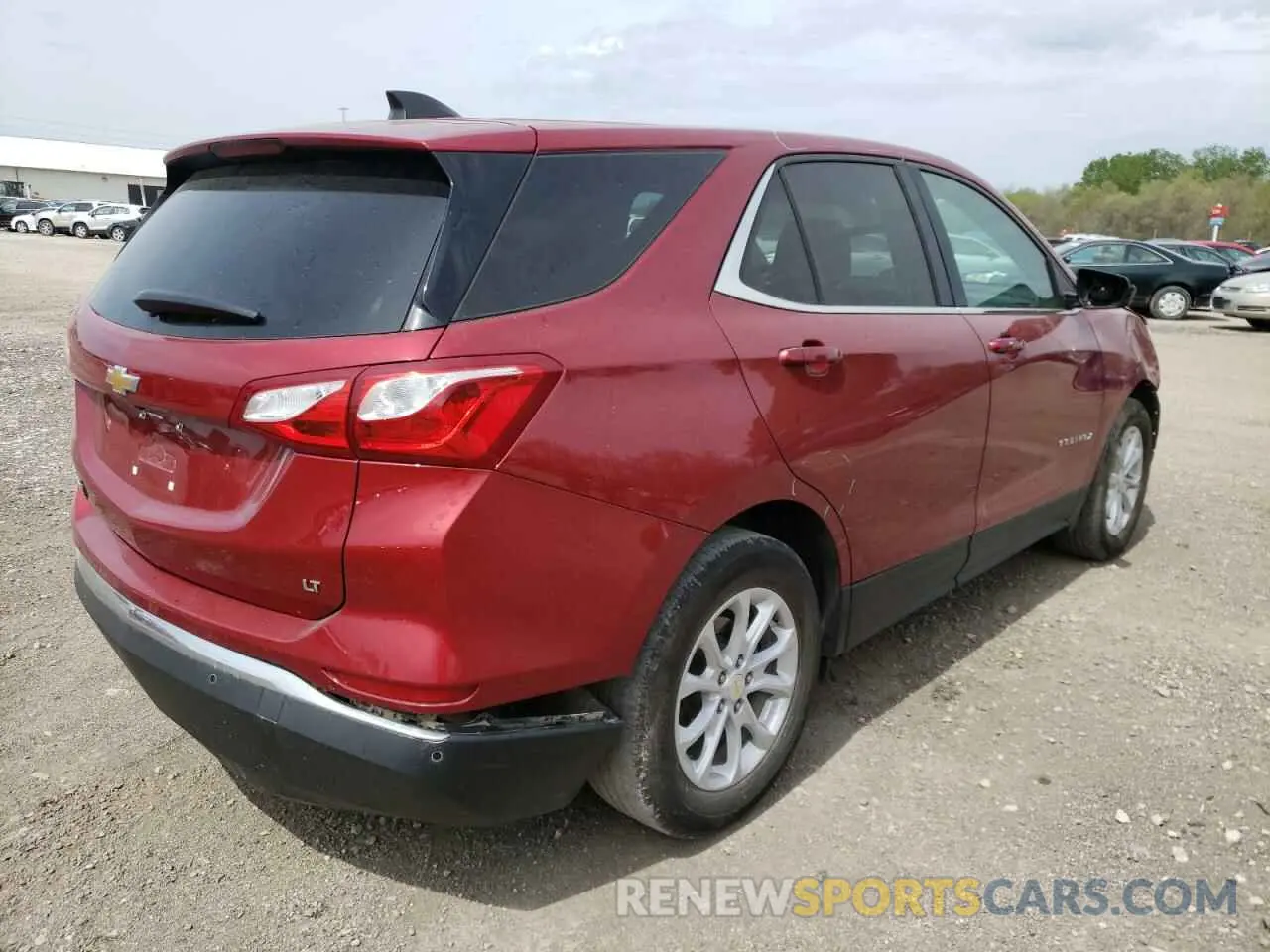 4 fotografías del automóvil dañado 3GNAXKEV8LS614265 CHEVROLET EQUINOX 2020