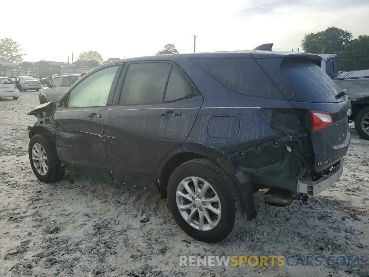 2 fotografías del automóvil dañado 3GNAXKEV8LS640168 CHEVROLET EQUINOX 2020