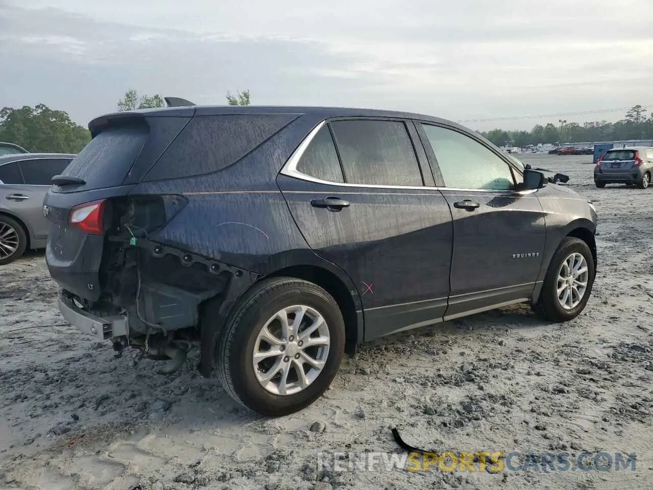 3 fotografías del automóvil dañado 3GNAXKEV8LS640168 CHEVROLET EQUINOX 2020