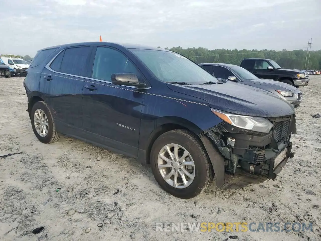4 fotografías del automóvil dañado 3GNAXKEV8LS640168 CHEVROLET EQUINOX 2020