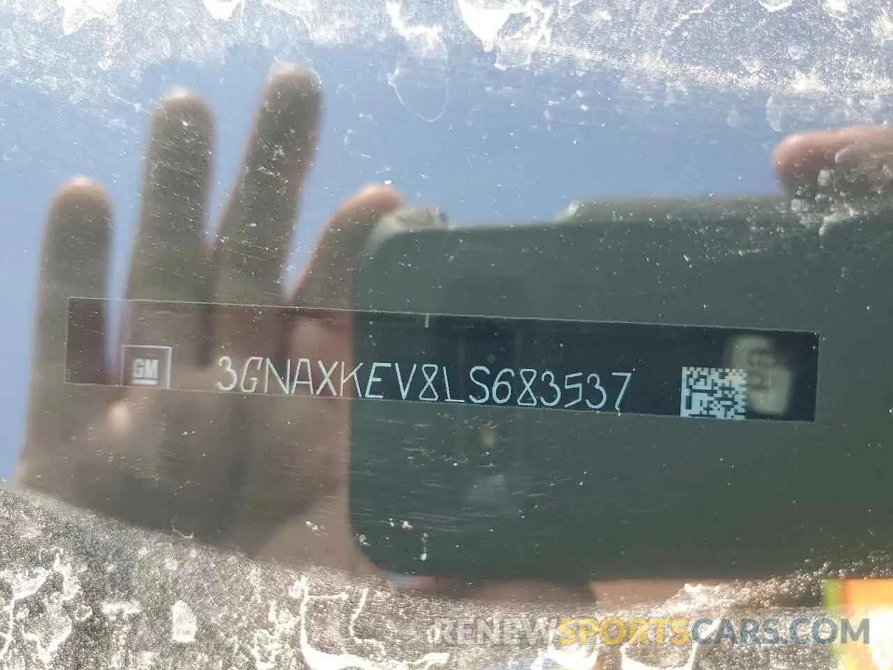 13 fotografías del automóvil dañado 3GNAXKEV8LS683537 CHEVROLET EQUINOX 2020