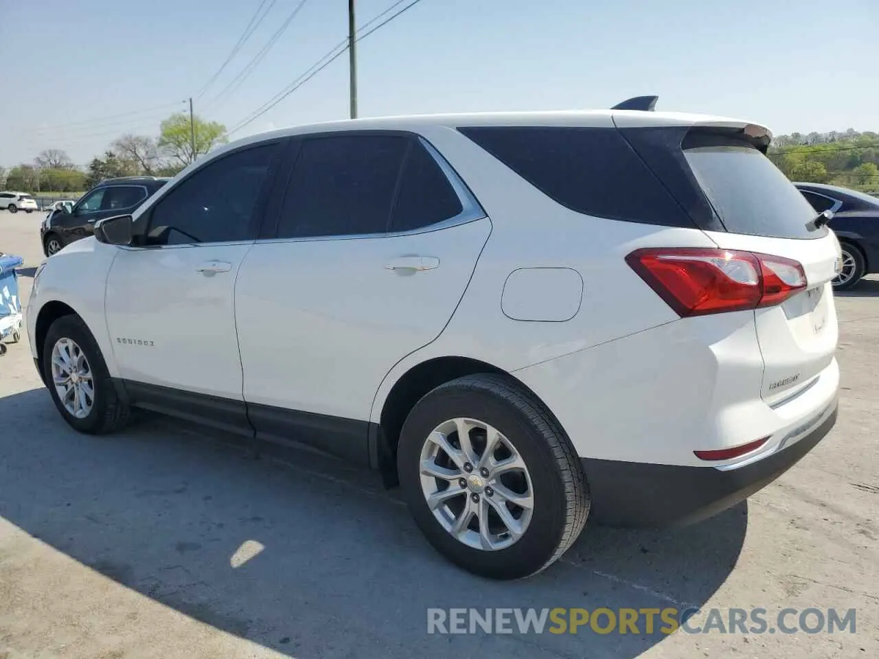 2 fotografías del automóvil dañado 3GNAXKEV8LS683537 CHEVROLET EQUINOX 2020