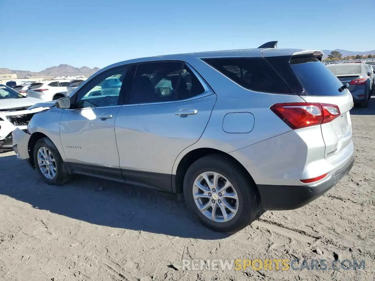 2 fotografías del automóvil dañado 3GNAXKEV8LS729481 CHEVROLET EQUINOX 2020