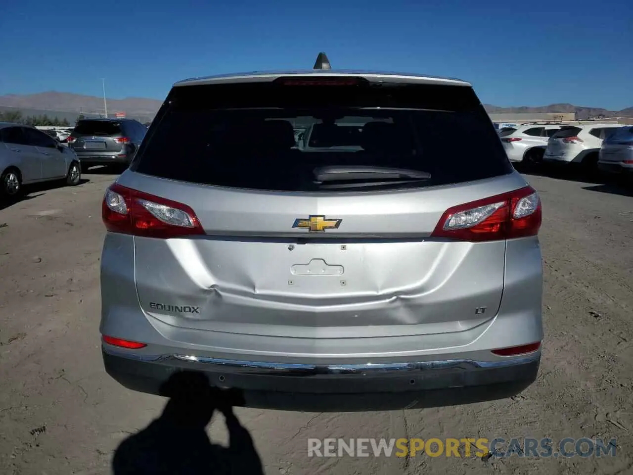 6 fotografías del automóvil dañado 3GNAXKEV8LS729481 CHEVROLET EQUINOX 2020