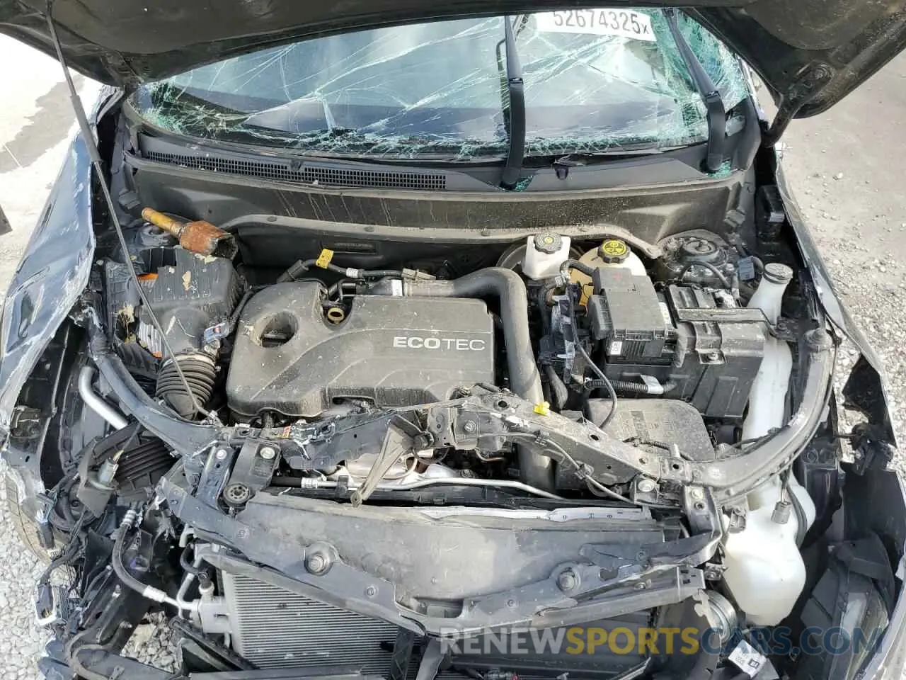 12 fotografías del automóvil dañado 3GNAXKEV9LL314261 CHEVROLET EQUINOX 2020