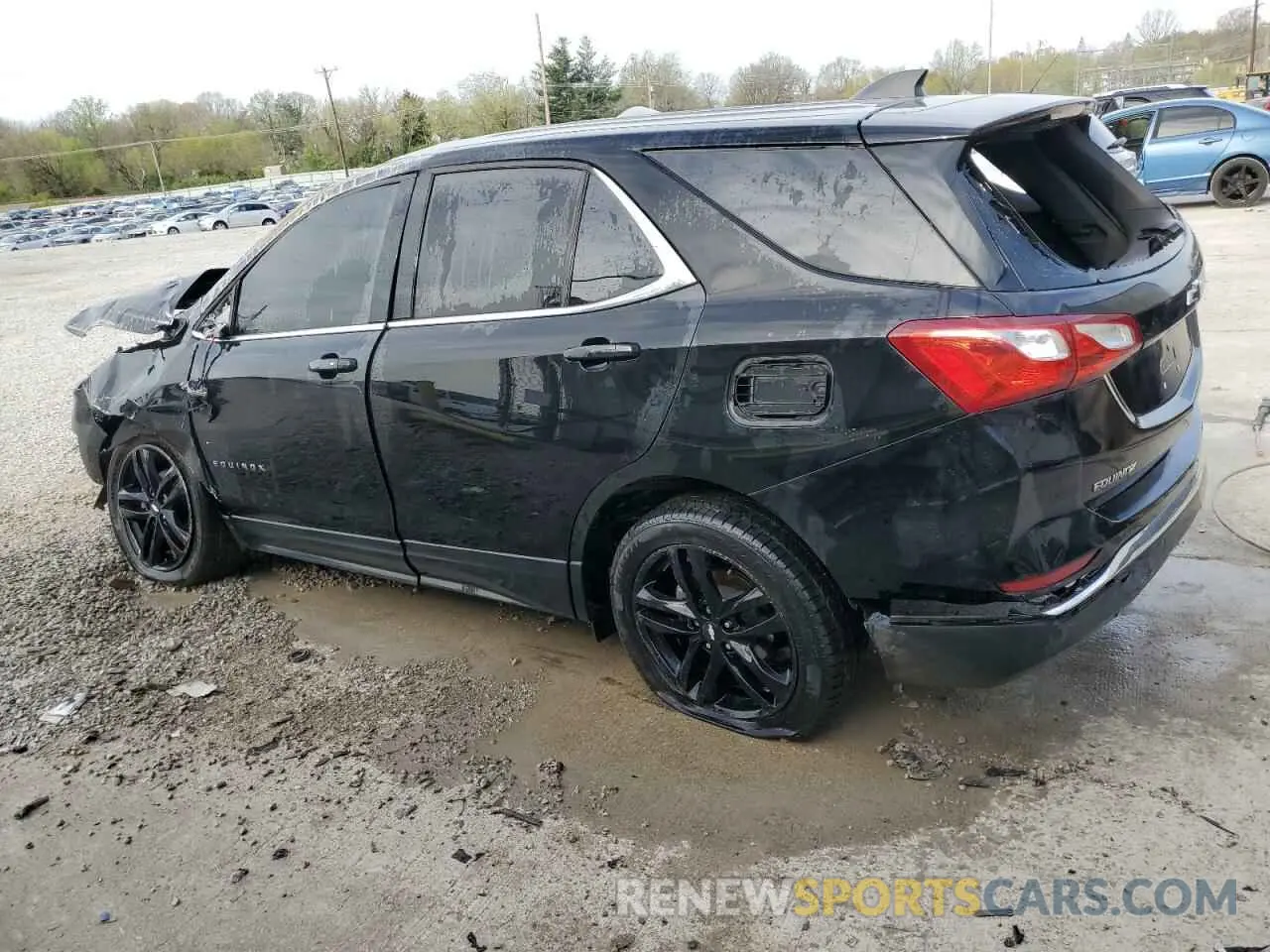 2 fotografías del automóvil dañado 3GNAXKEV9LL314261 CHEVROLET EQUINOX 2020