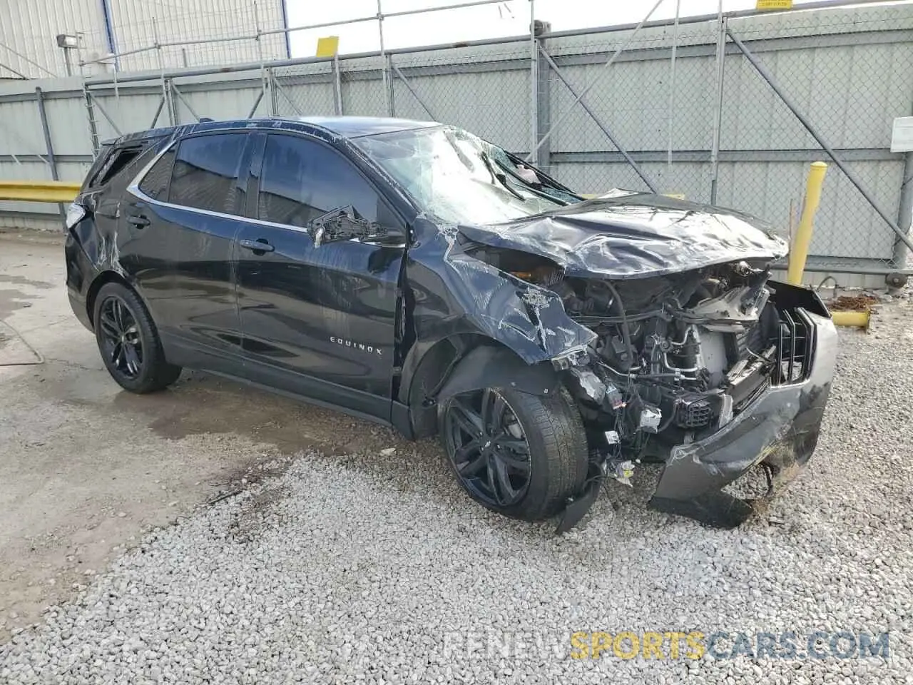 4 fotografías del automóvil dañado 3GNAXKEV9LL314261 CHEVROLET EQUINOX 2020