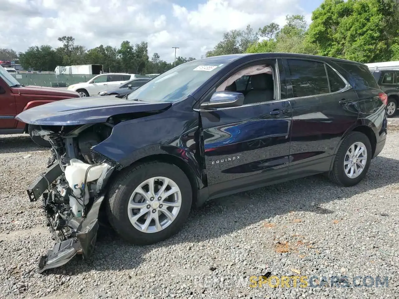 1 fotografías del automóvil dañado 3GNAXKEV9LS509282 CHEVROLET EQUINOX 2020