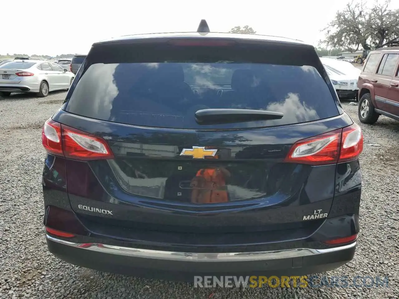6 fotografías del automóvil dañado 3GNAXKEV9LS509282 CHEVROLET EQUINOX 2020