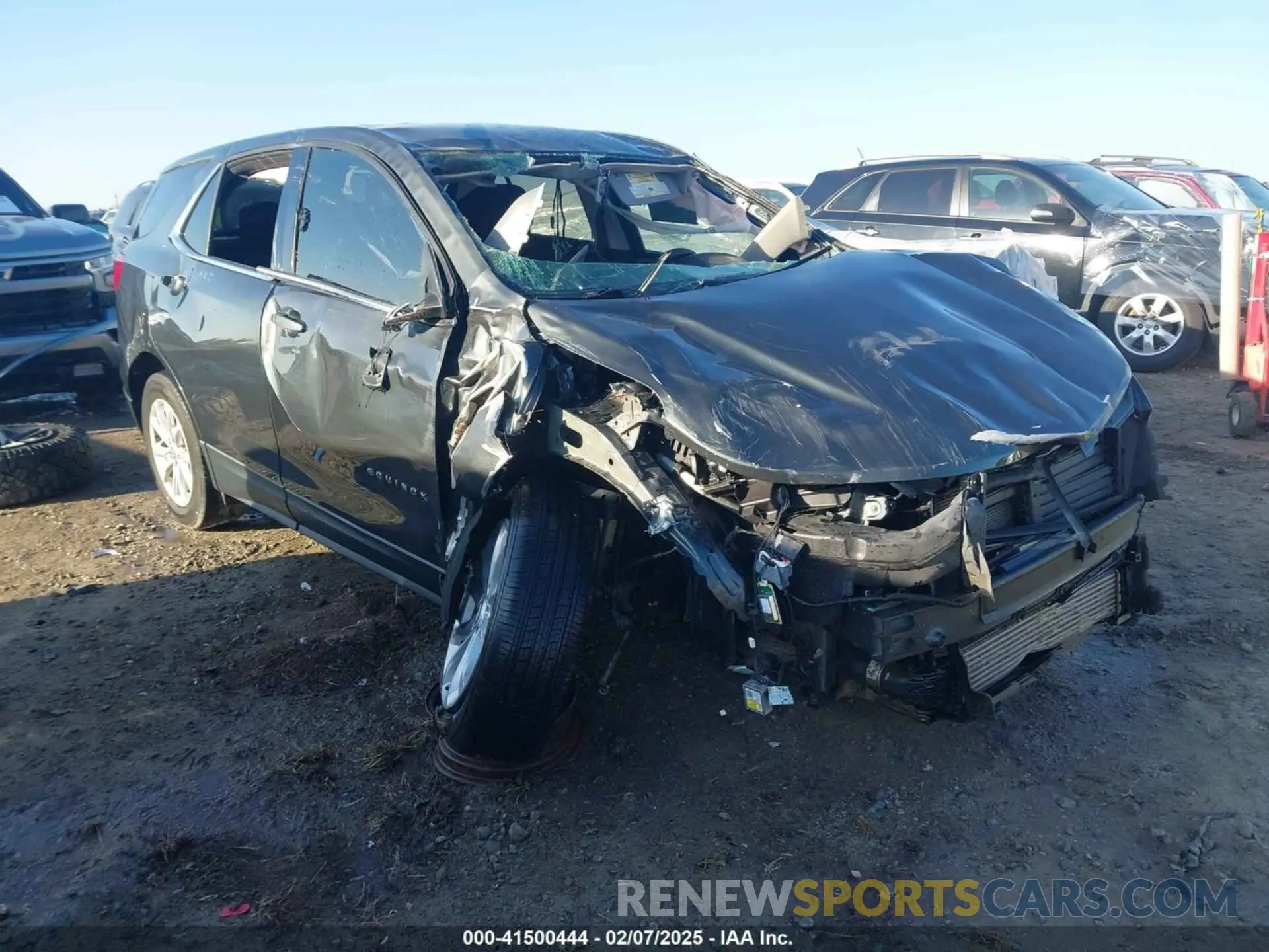 1 fotografías del automóvil dañado 3GNAXKEV9LS564881 CHEVROLET EQUINOX 2020