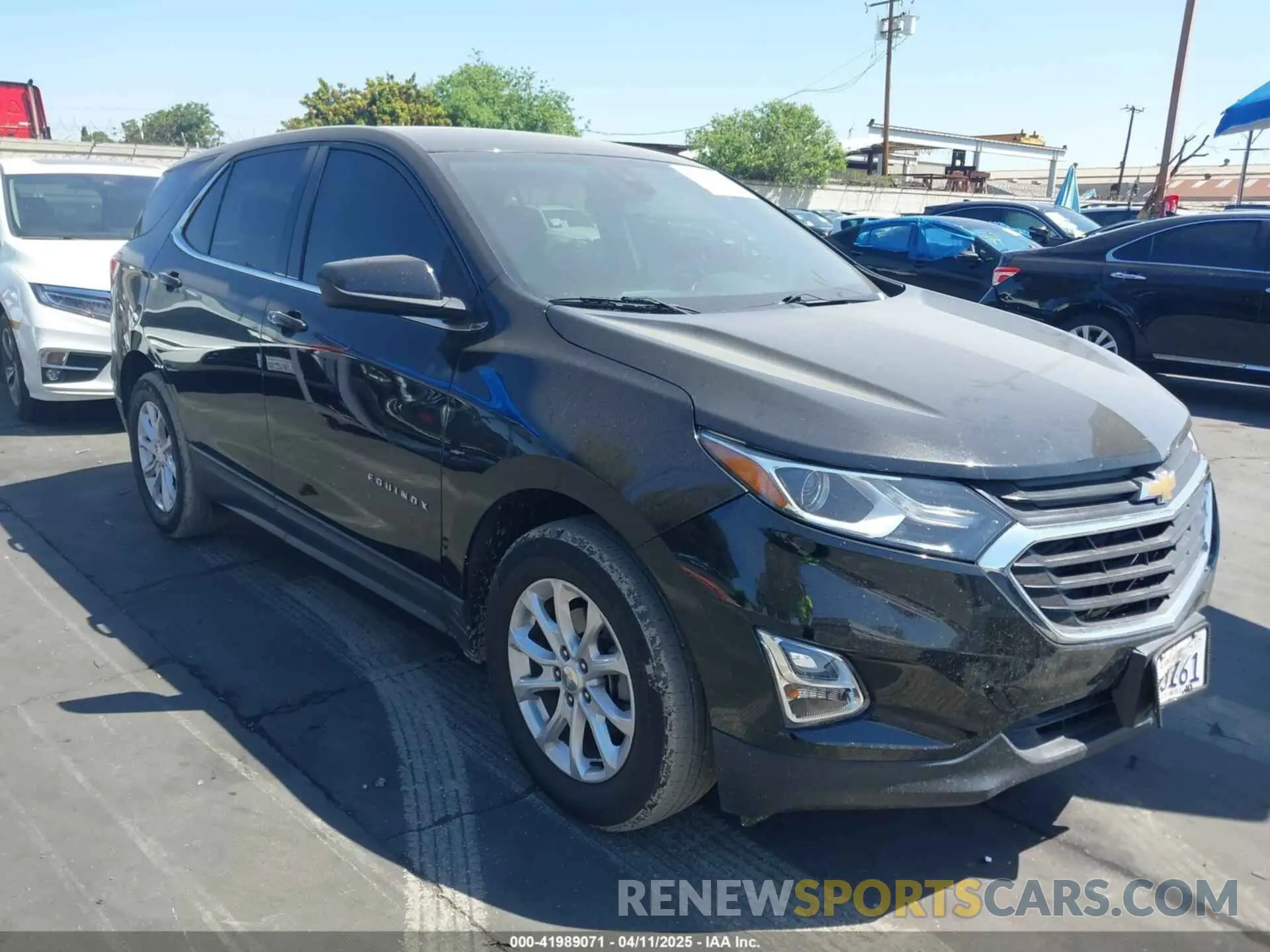 1 fotografías del automóvil dañado 3GNAXKEVXLL255480 CHEVROLET EQUINOX 2020