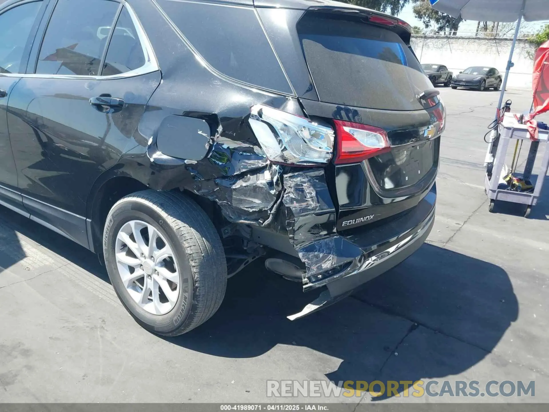 6 fotografías del automóvil dañado 3GNAXKEVXLL255480 CHEVROLET EQUINOX 2020