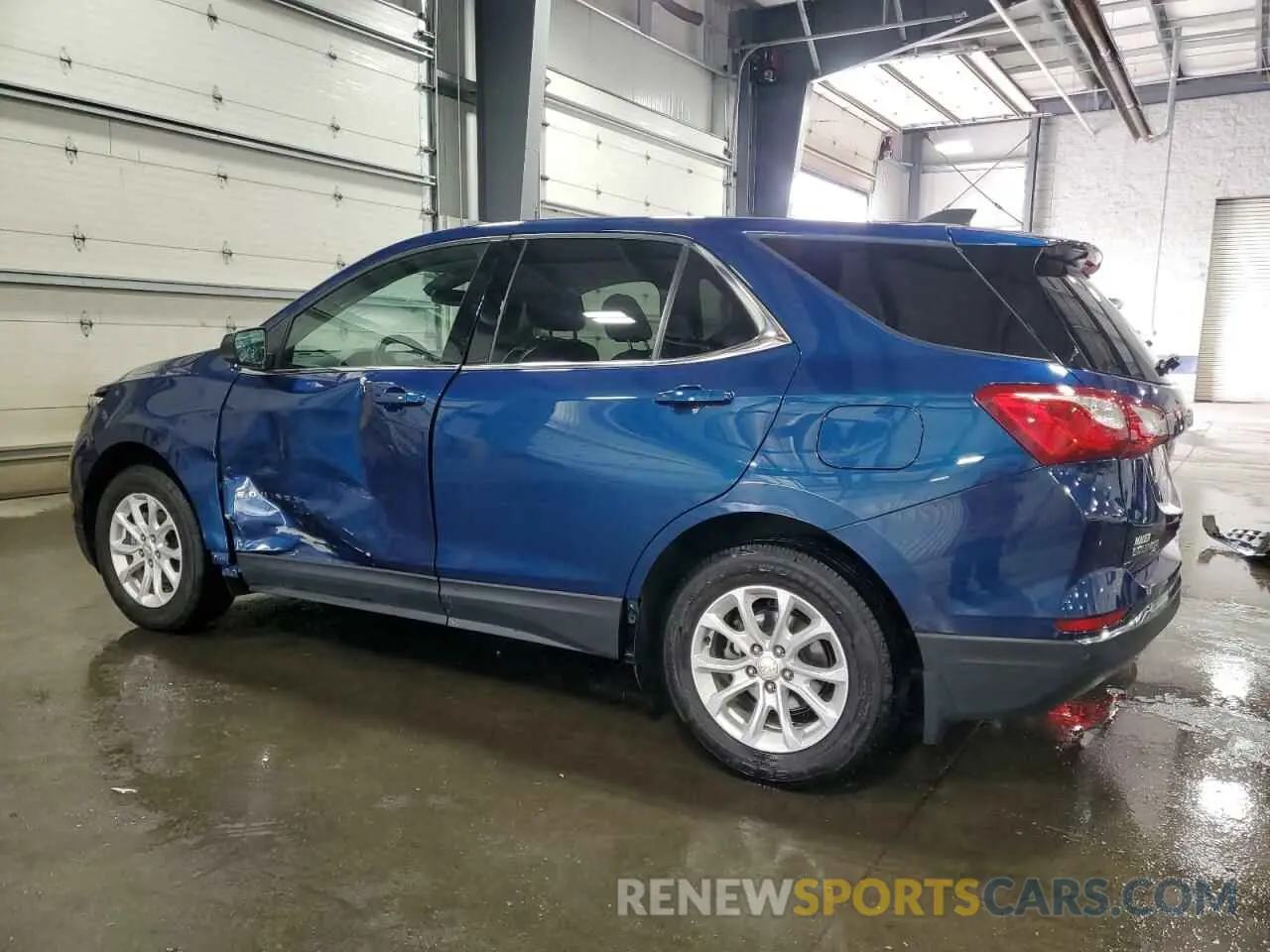2 fotografías del automóvil dañado 3GNAXKEVXLL333787 CHEVROLET EQUINOX 2020