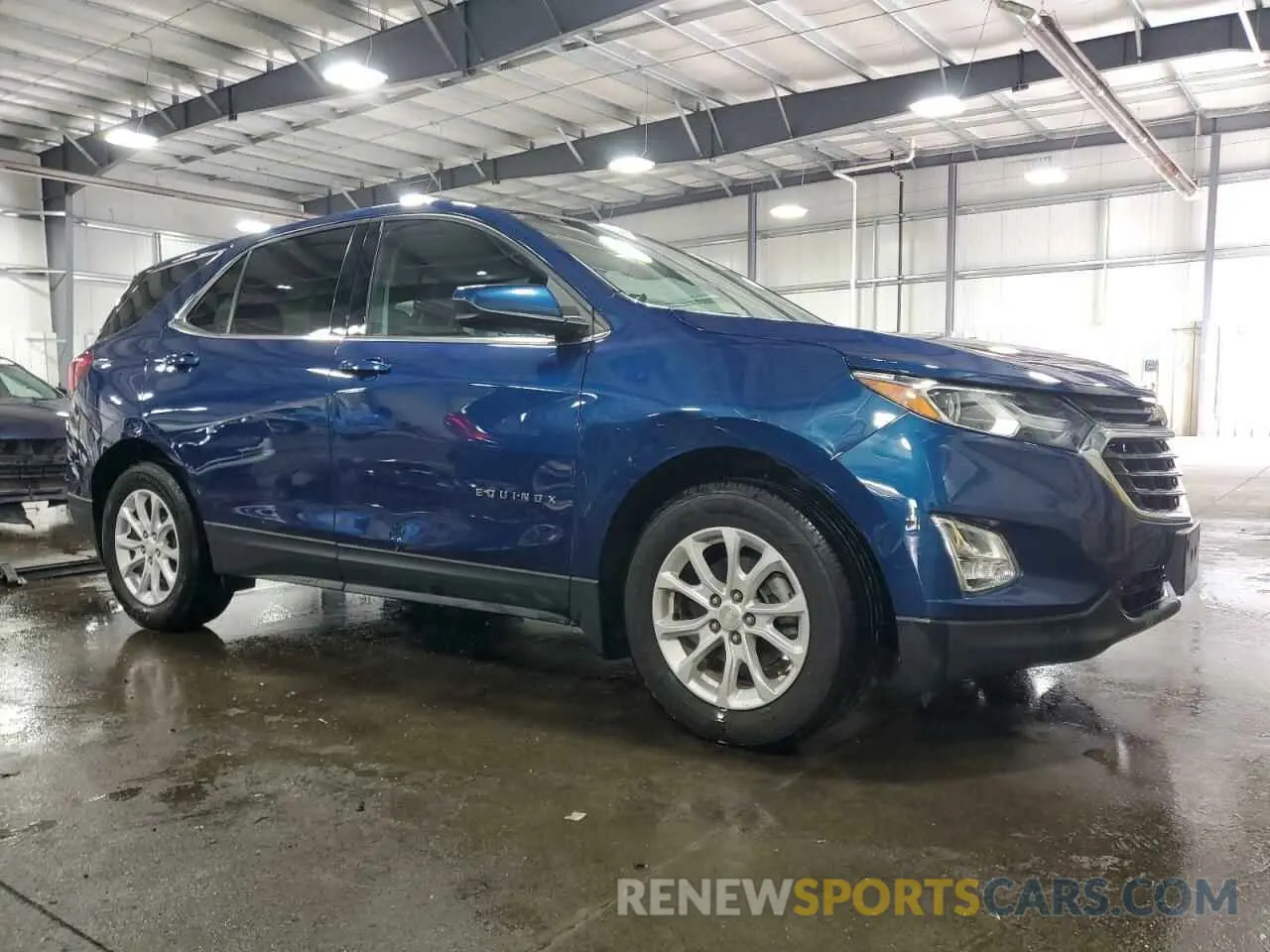 4 fotografías del automóvil dañado 3GNAXKEVXLL333787 CHEVROLET EQUINOX 2020
