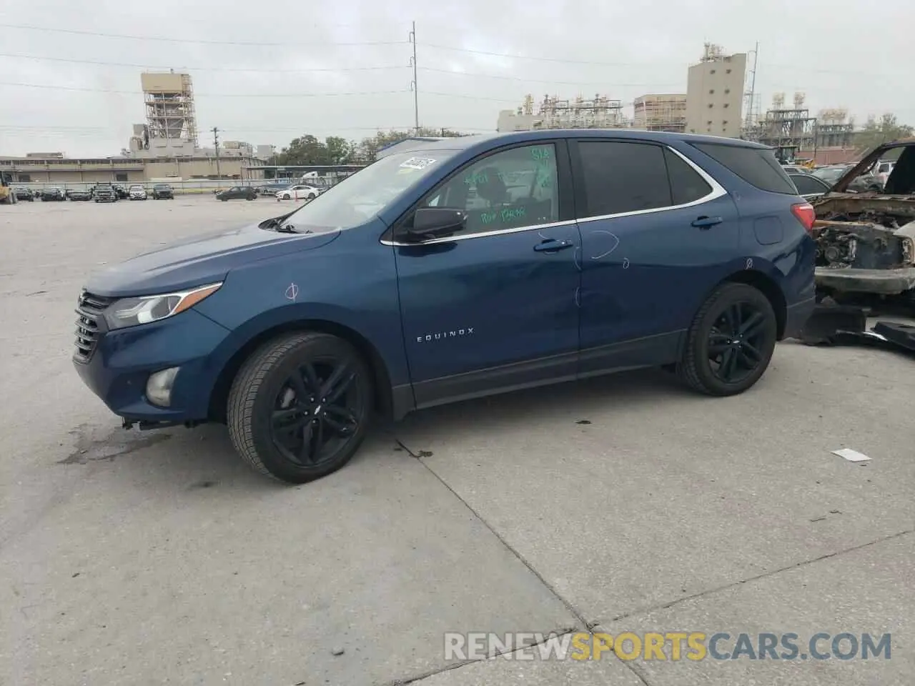 1 fotografías del automóvil dañado 3GNAXKEVXLL338813 CHEVROLET EQUINOX 2020