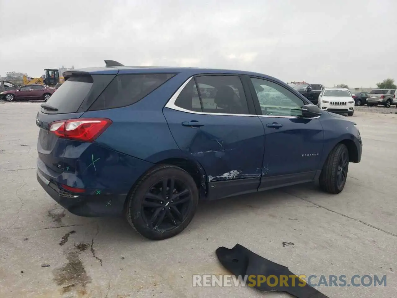 3 fotografías del automóvil dañado 3GNAXKEVXLL338813 CHEVROLET EQUINOX 2020