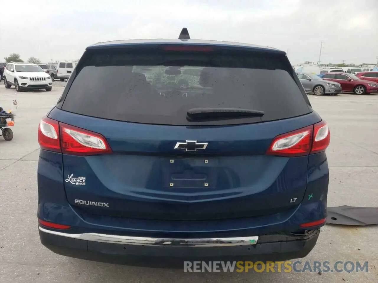 6 fotografías del automóvil dañado 3GNAXKEVXLL338813 CHEVROLET EQUINOX 2020