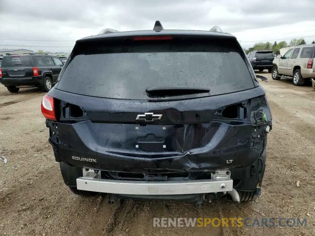 6 fotografías del automóvil dañado 3GNAXKEVXLS506861 CHEVROLET EQUINOX 2020