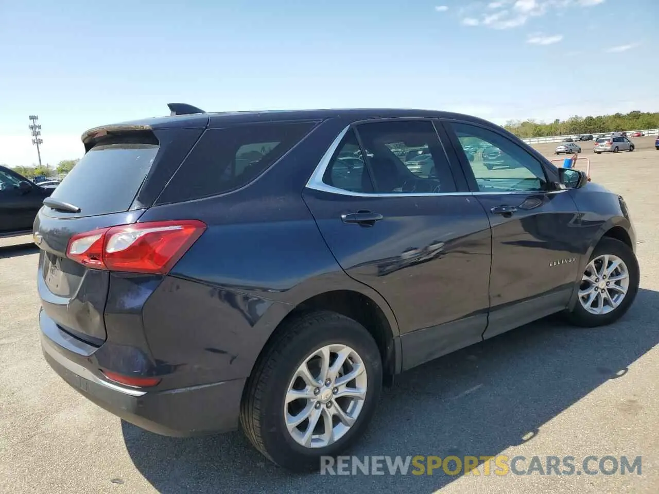 3 fotografías del automóvil dañado 3GNAXKEVXLS529850 CHEVROLET EQUINOX 2020