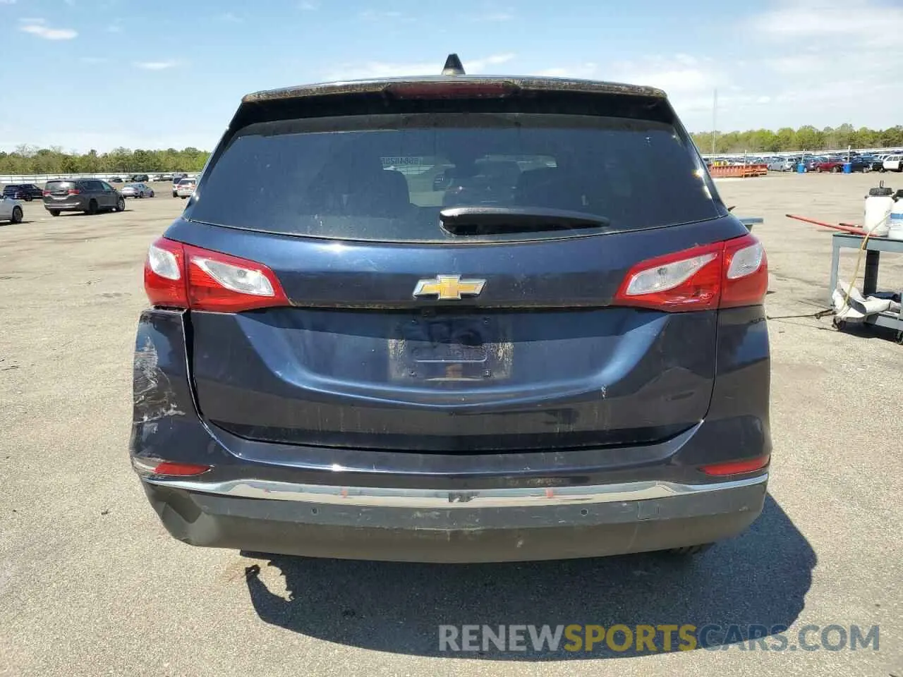 6 fotografías del automóvil dañado 3GNAXKEVXLS529850 CHEVROLET EQUINOX 2020