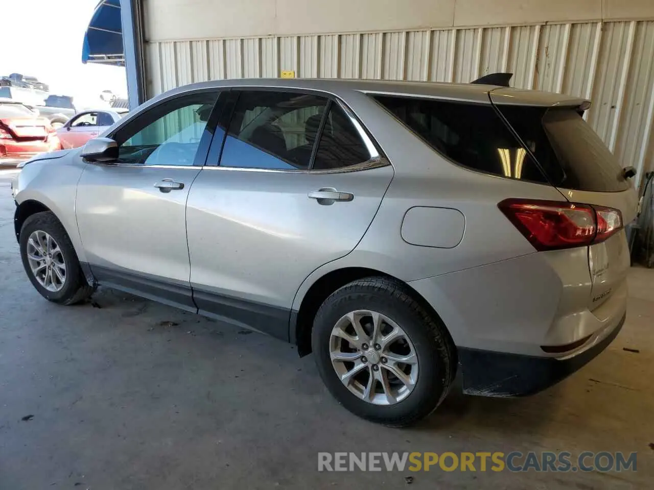 2 fotografías del automóvil dañado 3GNAXKEVXLS535020 CHEVROLET EQUINOX 2020