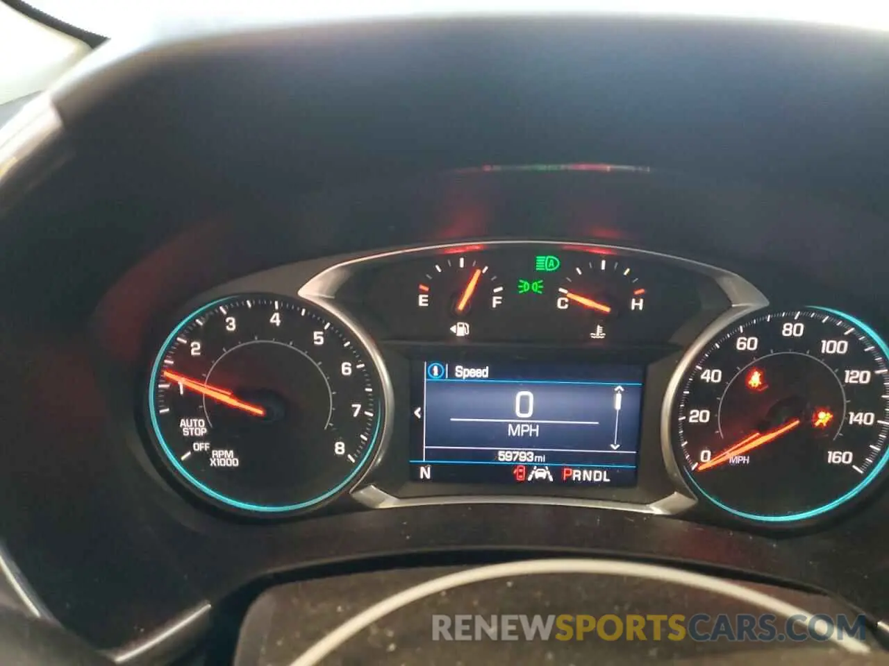9 fotografías del automóvil dañado 3GNAXKEVXLS535020 CHEVROLET EQUINOX 2020