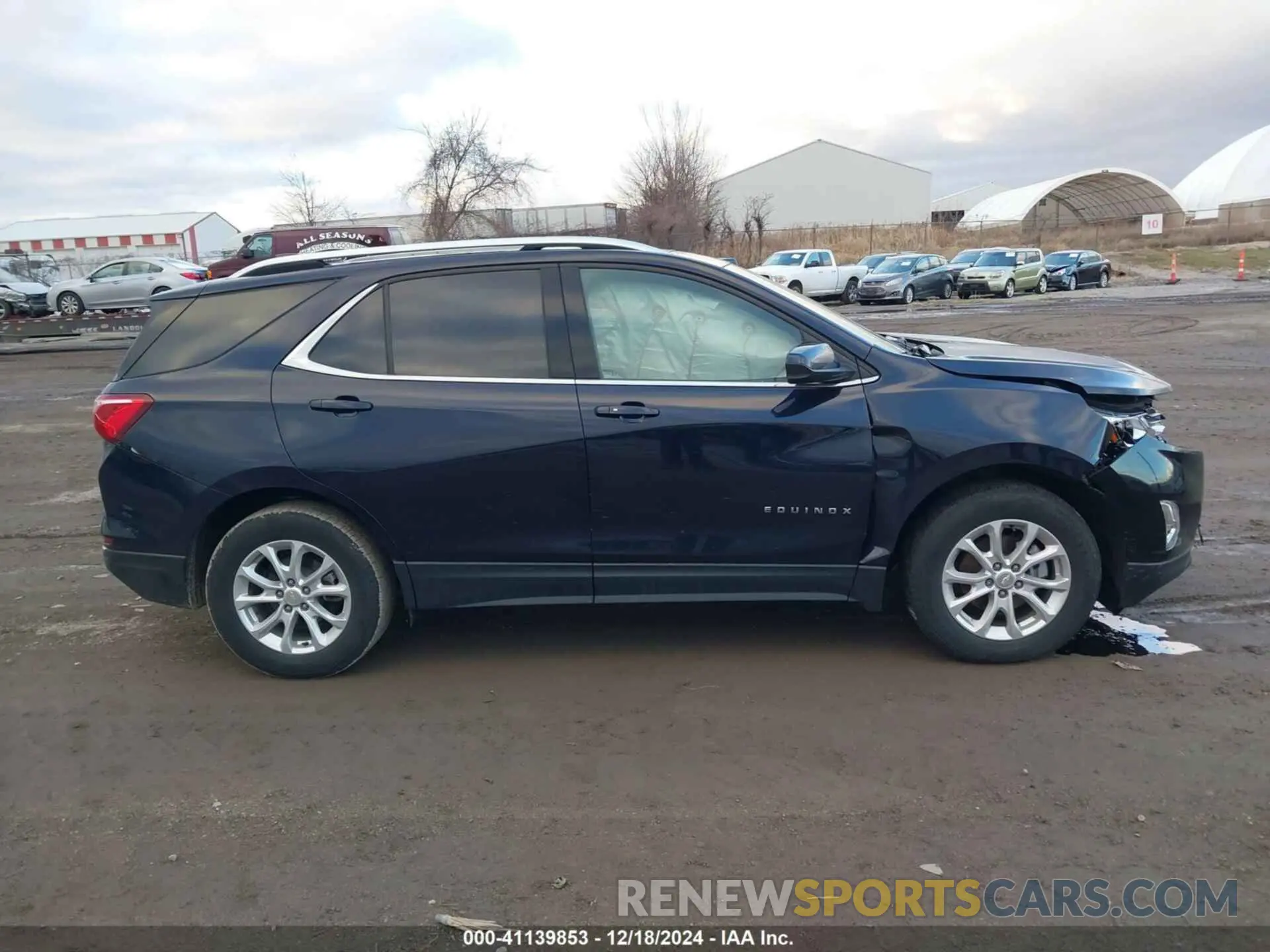 13 fotografías del automóvil dañado 3GNAXKEVXLS580068 CHEVROLET EQUINOX 2020