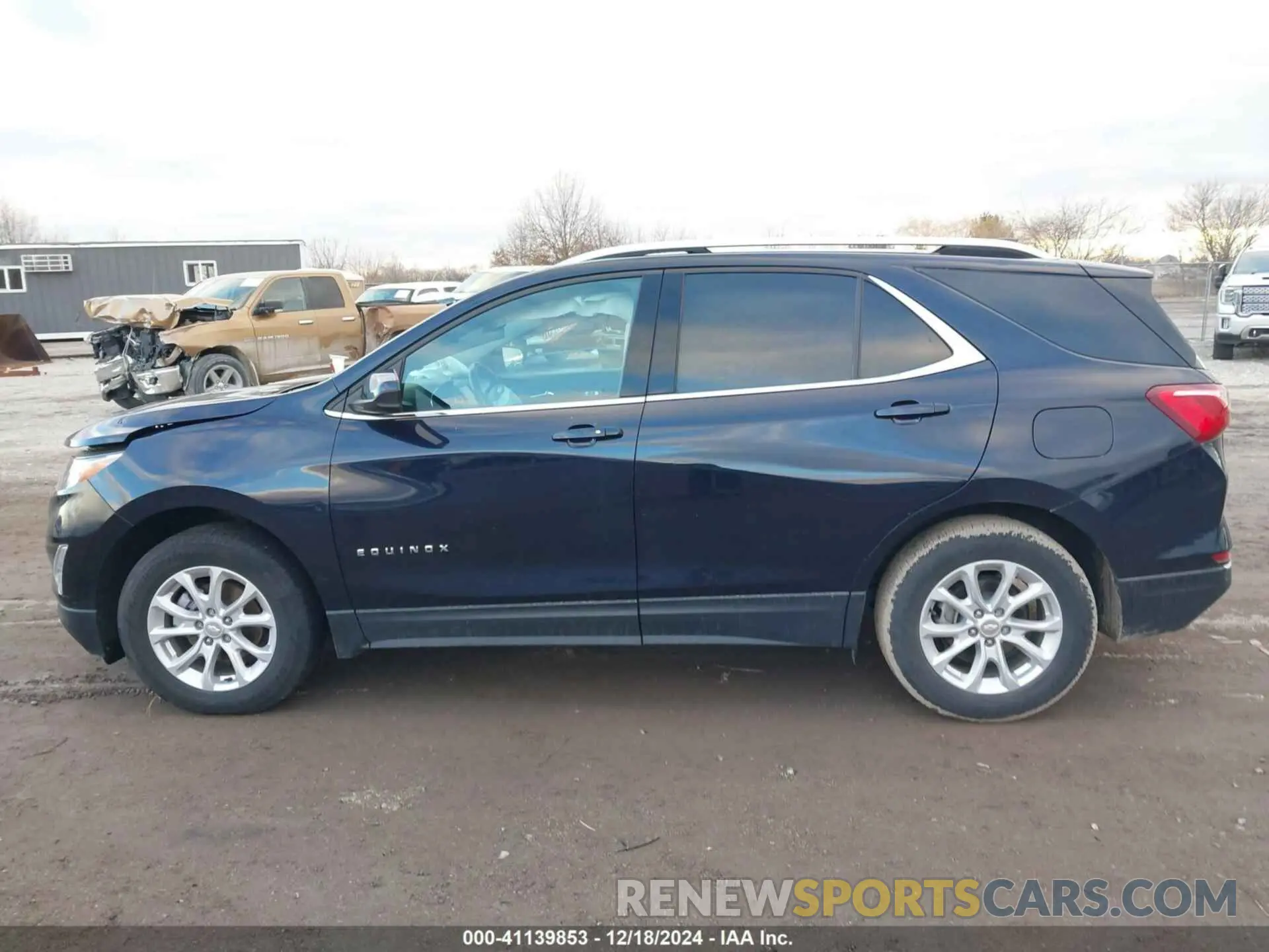 14 fotografías del automóvil dañado 3GNAXKEVXLS580068 CHEVROLET EQUINOX 2020