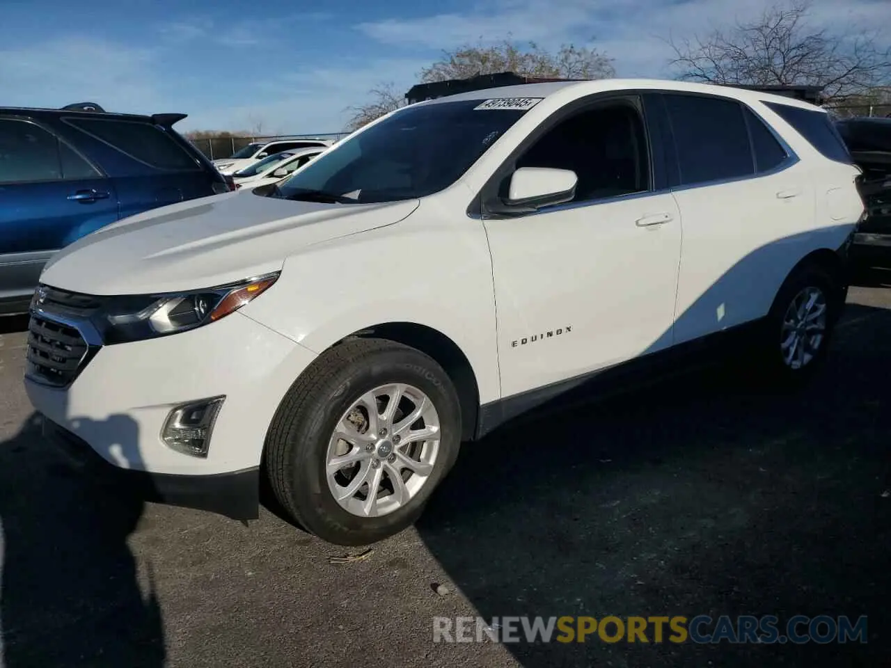 1 fotografías del automóvil dañado 3GNAXKEVXLS585450 CHEVROLET EQUINOX 2020