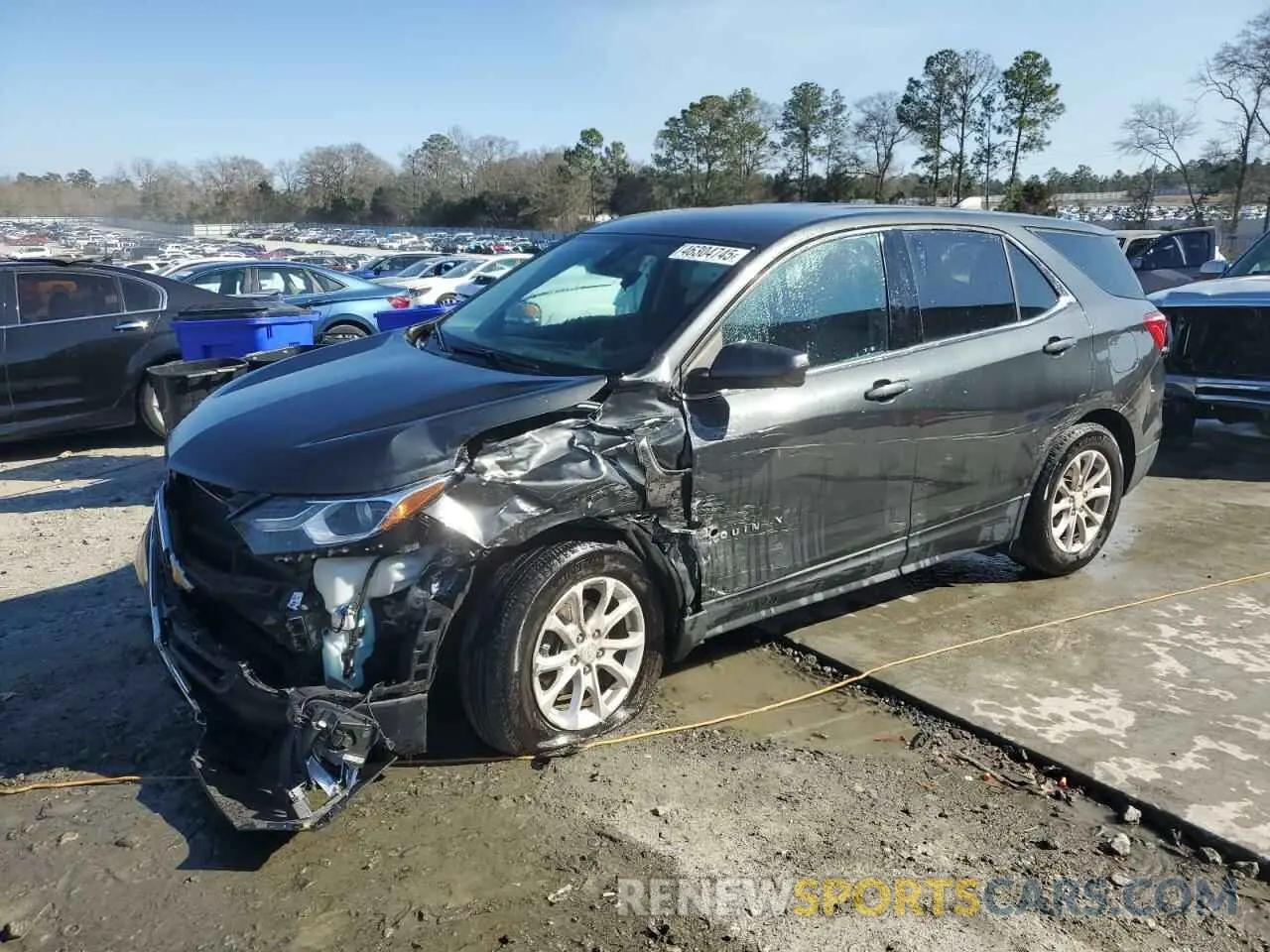 1 fotografías del automóvil dañado 3GNAXKEVXLS586159 CHEVROLET EQUINOX 2020