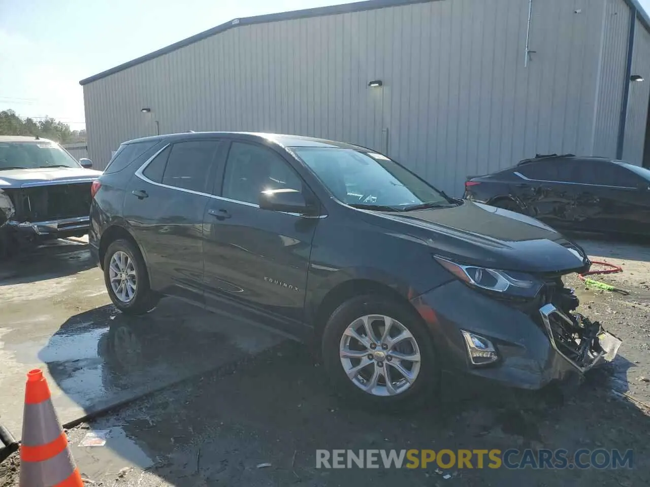 4 fotografías del automóvil dañado 3GNAXKEVXLS586159 CHEVROLET EQUINOX 2020