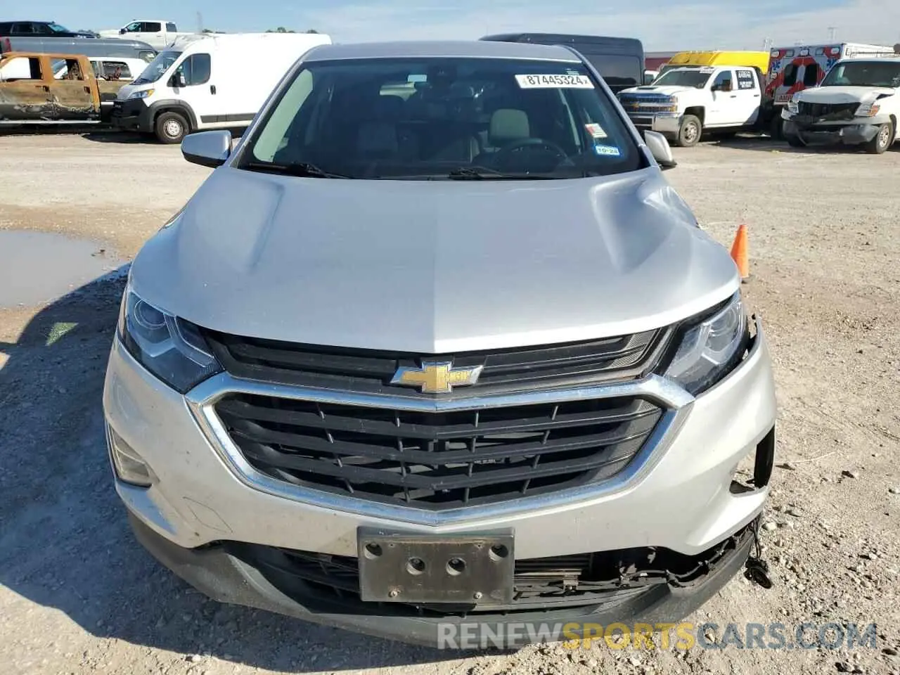 5 fotografías del automóvil dañado 3GNAXKEVXLS729451 CHEVROLET EQUINOX 2020