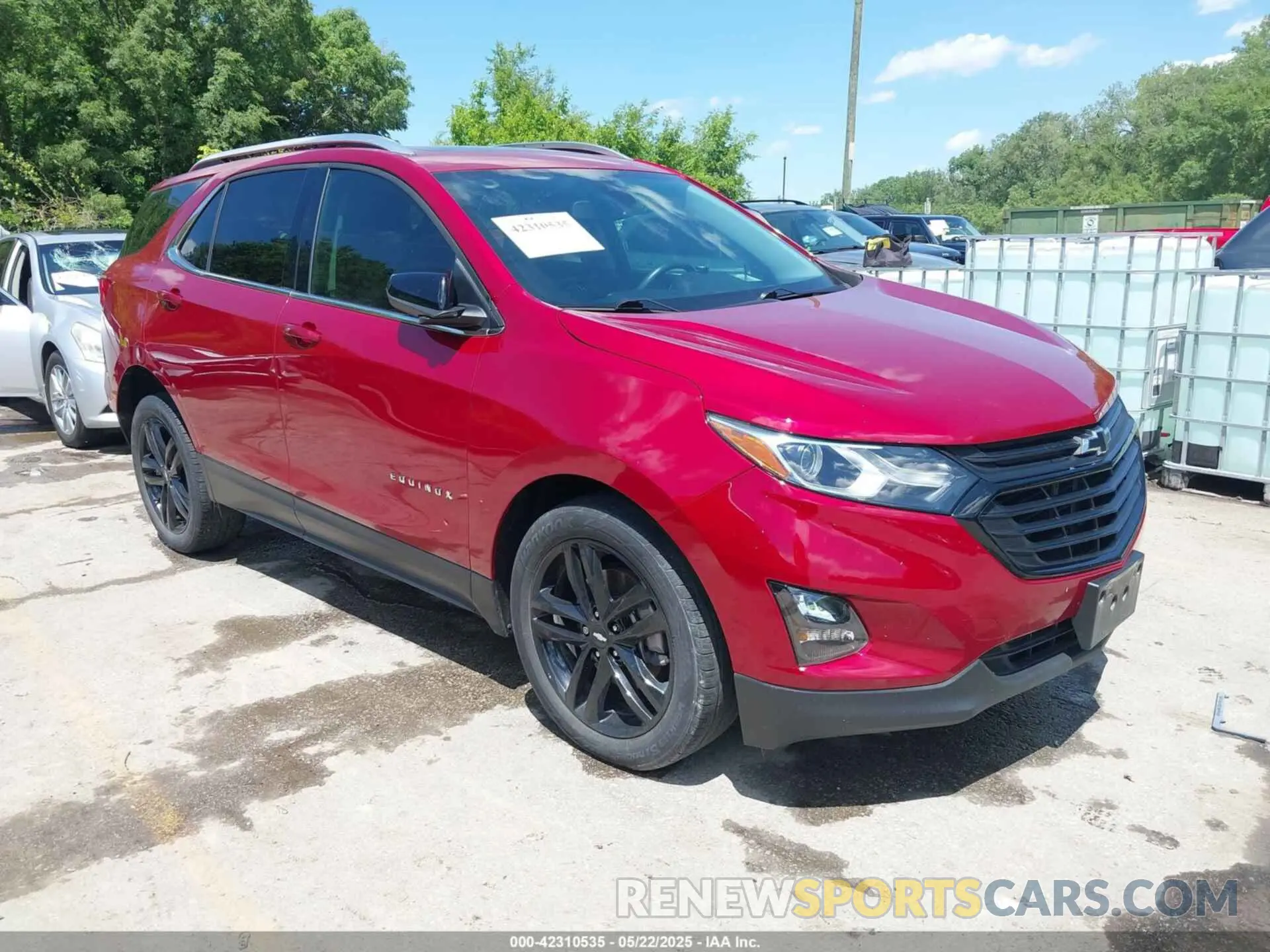 1 fotografías del automóvil dañado 3GNAXLEX0LL261165 CHEVROLET EQUINOX 2020