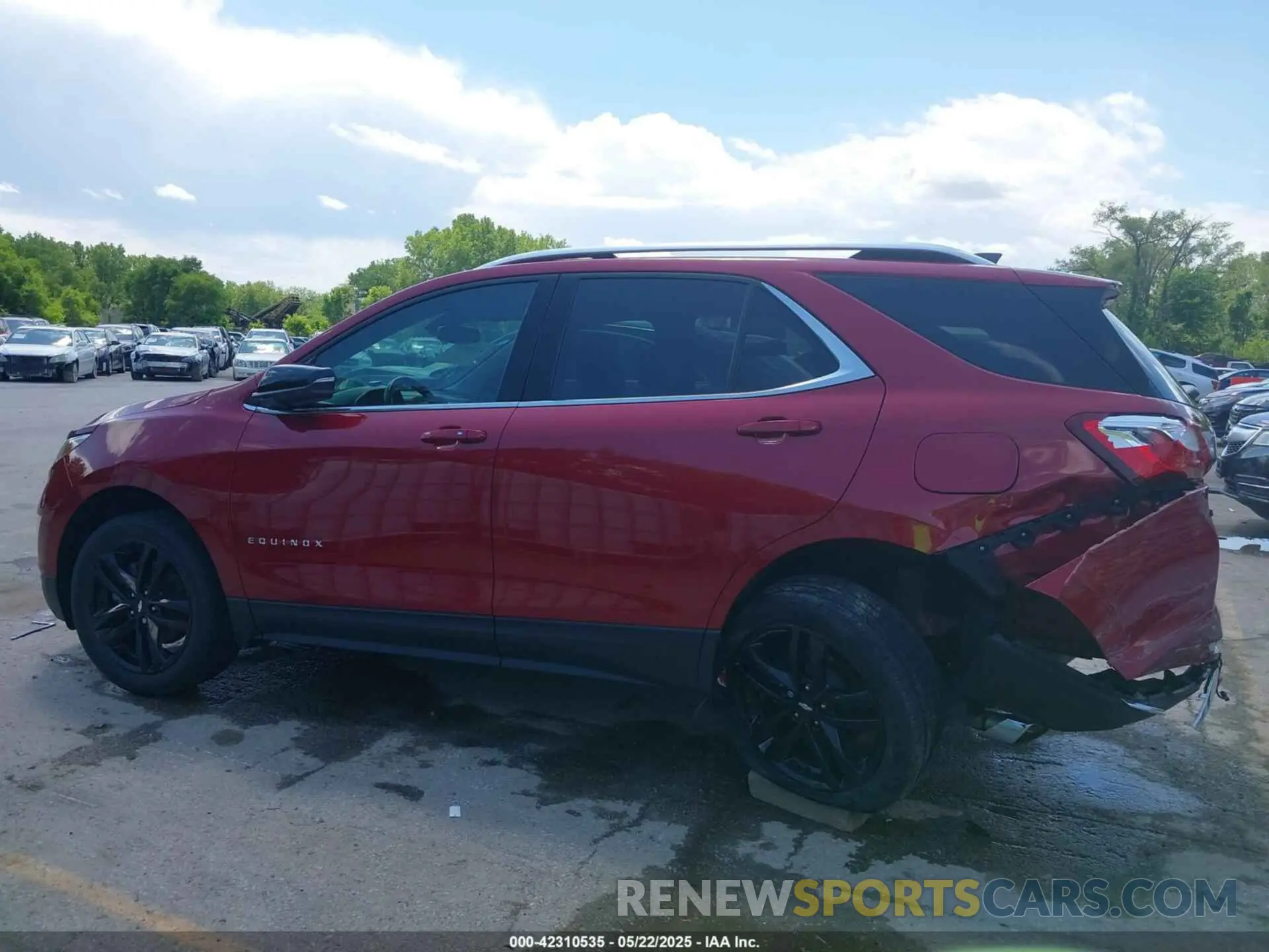 14 fotografías del automóvil dañado 3GNAXLEX0LL261165 CHEVROLET EQUINOX 2020