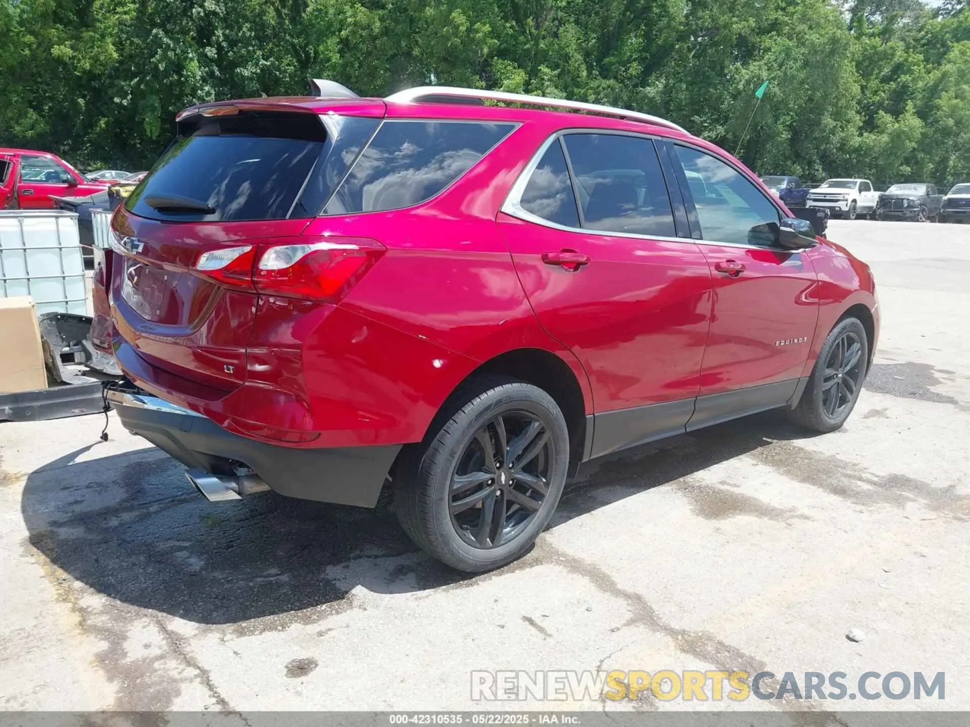 4 fotografías del automóvil dañado 3GNAXLEX0LL261165 CHEVROLET EQUINOX 2020