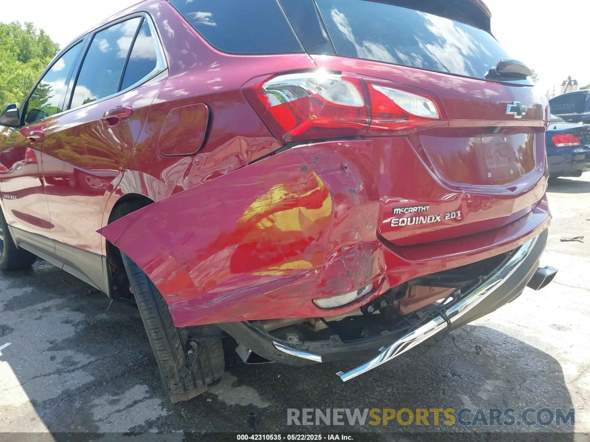 6 fotografías del automóvil dañado 3GNAXLEX0LL261165 CHEVROLET EQUINOX 2020
