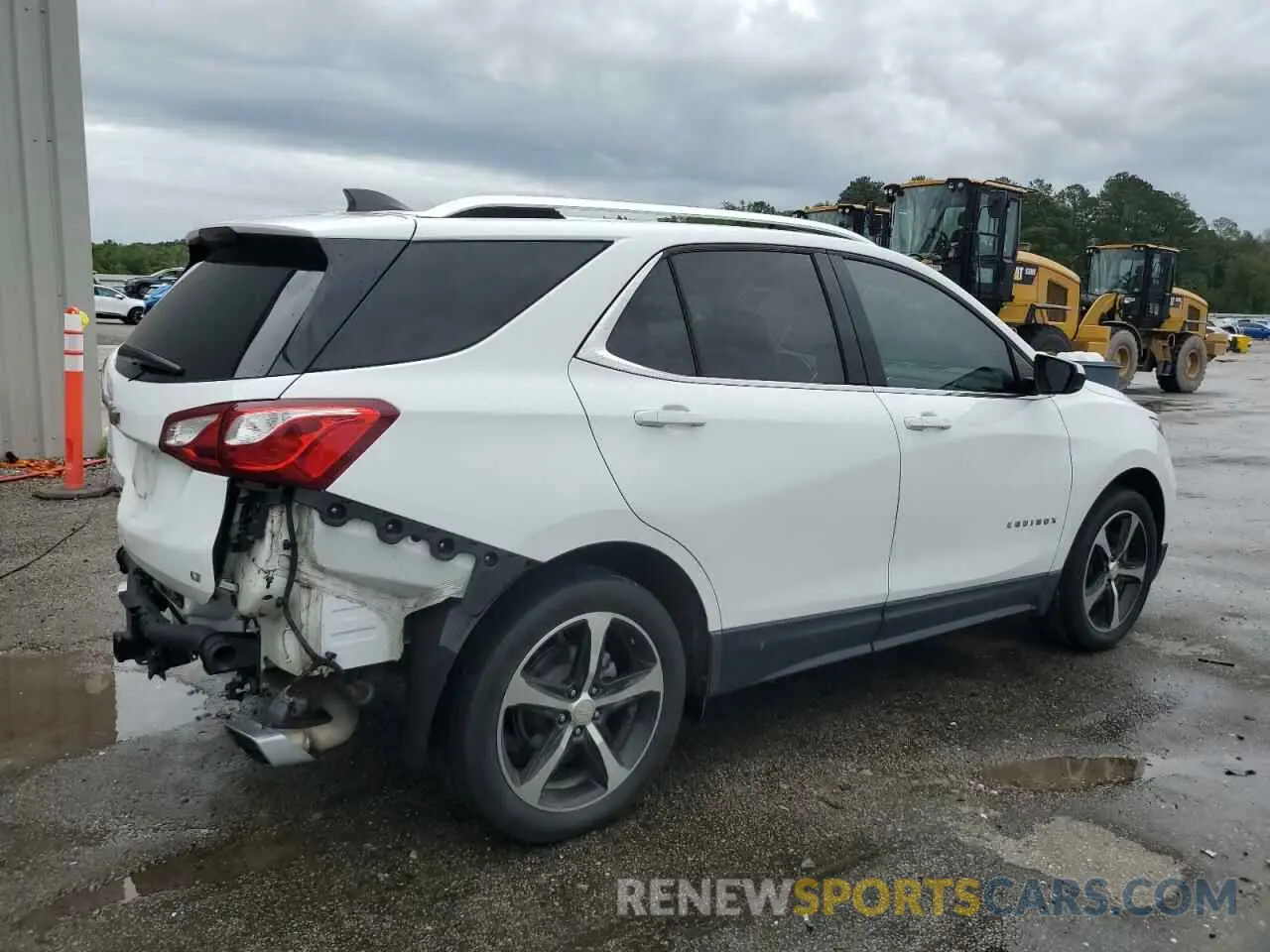 3 fotografías del automóvil dañado 3GNAXLEX0LS509016 CHEVROLET EQUINOX 2020