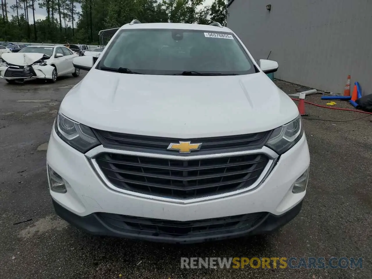 5 fotografías del automóvil dañado 3GNAXLEX0LS509016 CHEVROLET EQUINOX 2020